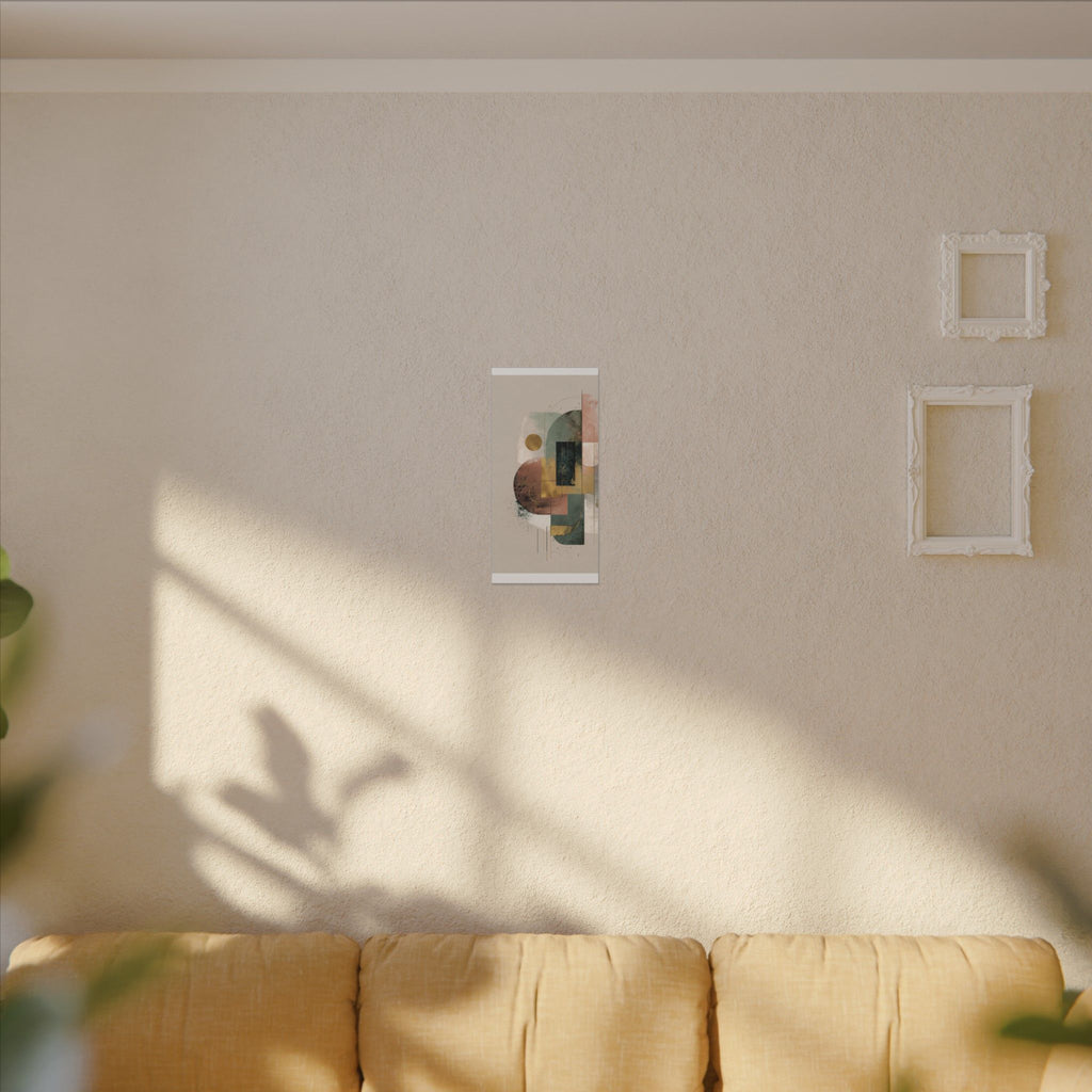 Geometric Harmony: Abstract Composition, Modernist Minimalism, Ethereal Design Layers   |   Custom Orders Accepted