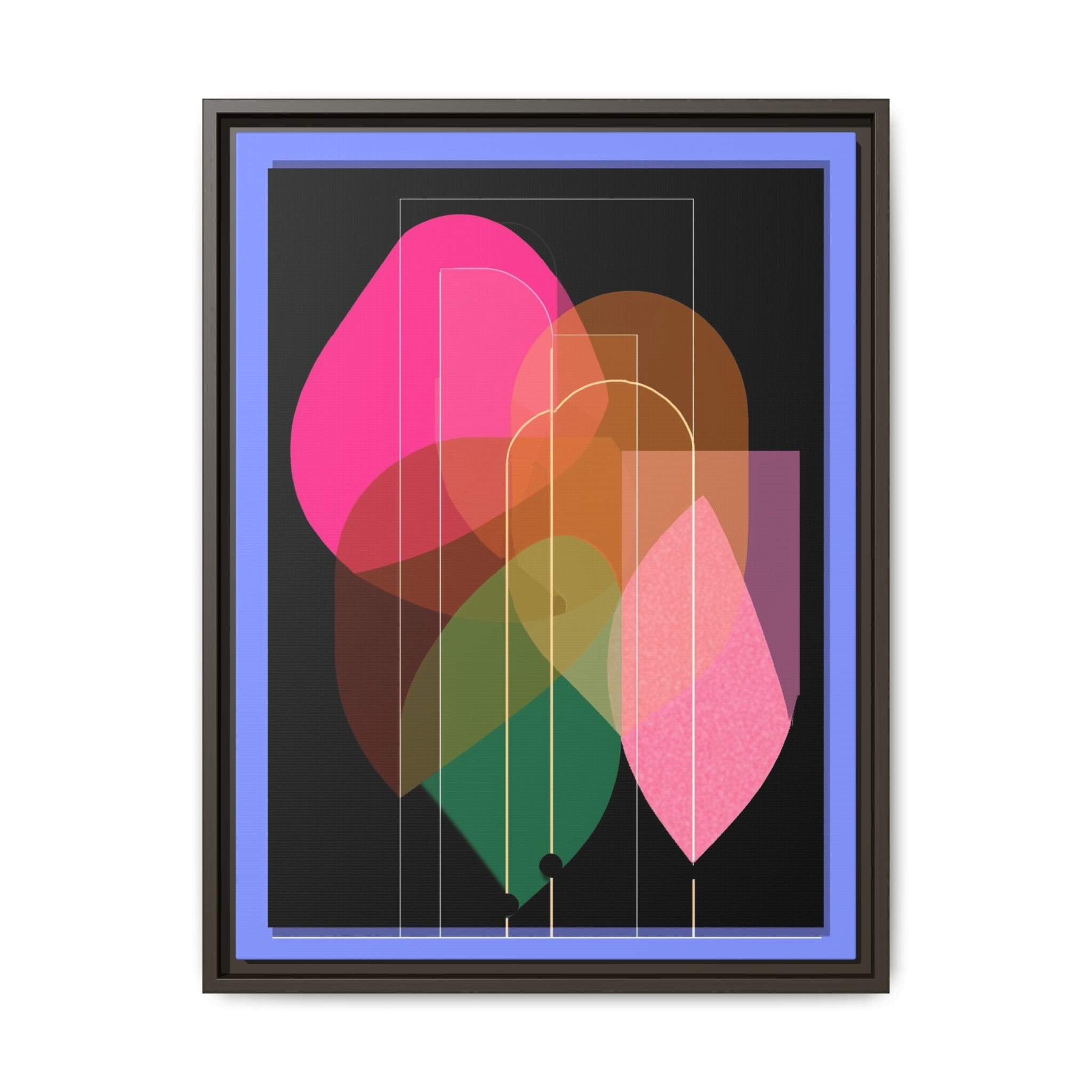 Organic Geometry: Abstract Shape Symphony, Minimalist Color Layers, Contemporary Graphic Design   |   Custom Orders Accepted
