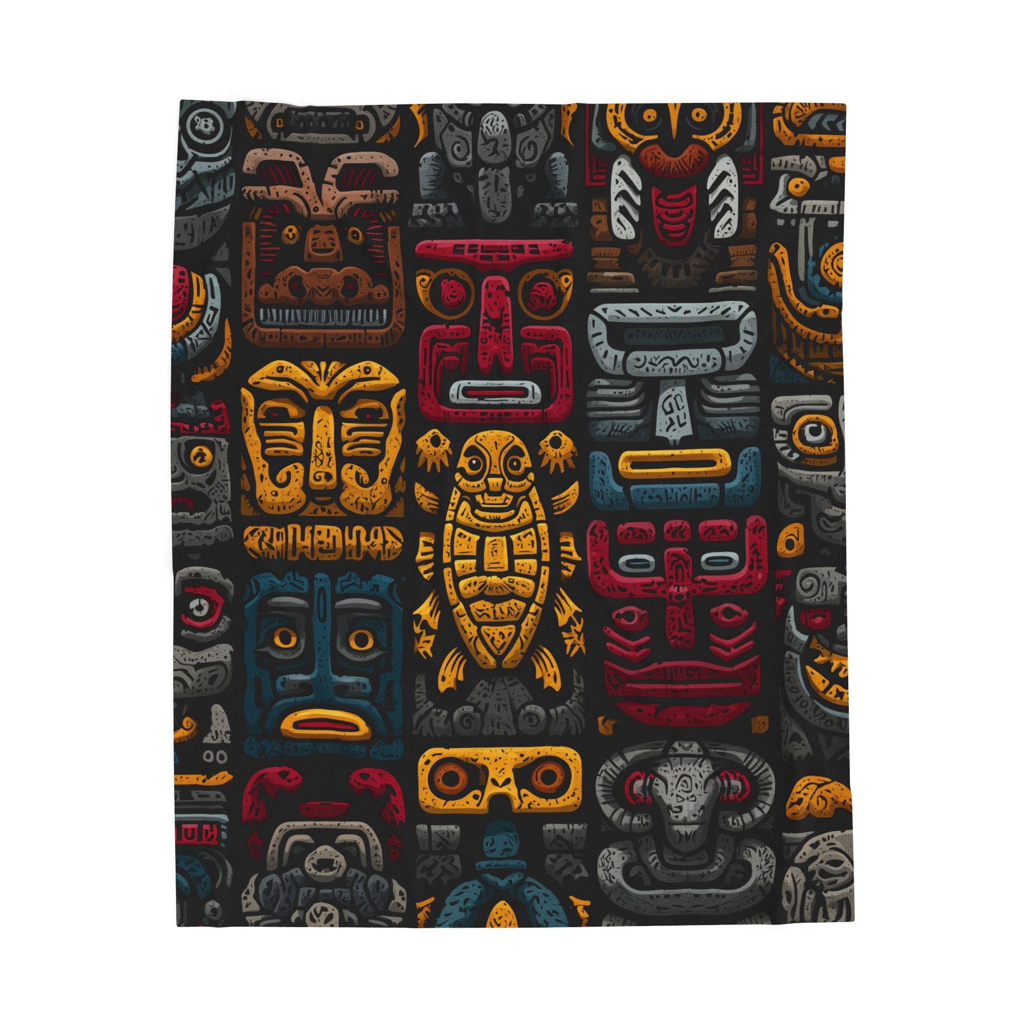 Geometric Pantheon: Mesoamerican Tribal Icons, Digital Pre-Columbian Design   |   Custom Orders Accepted