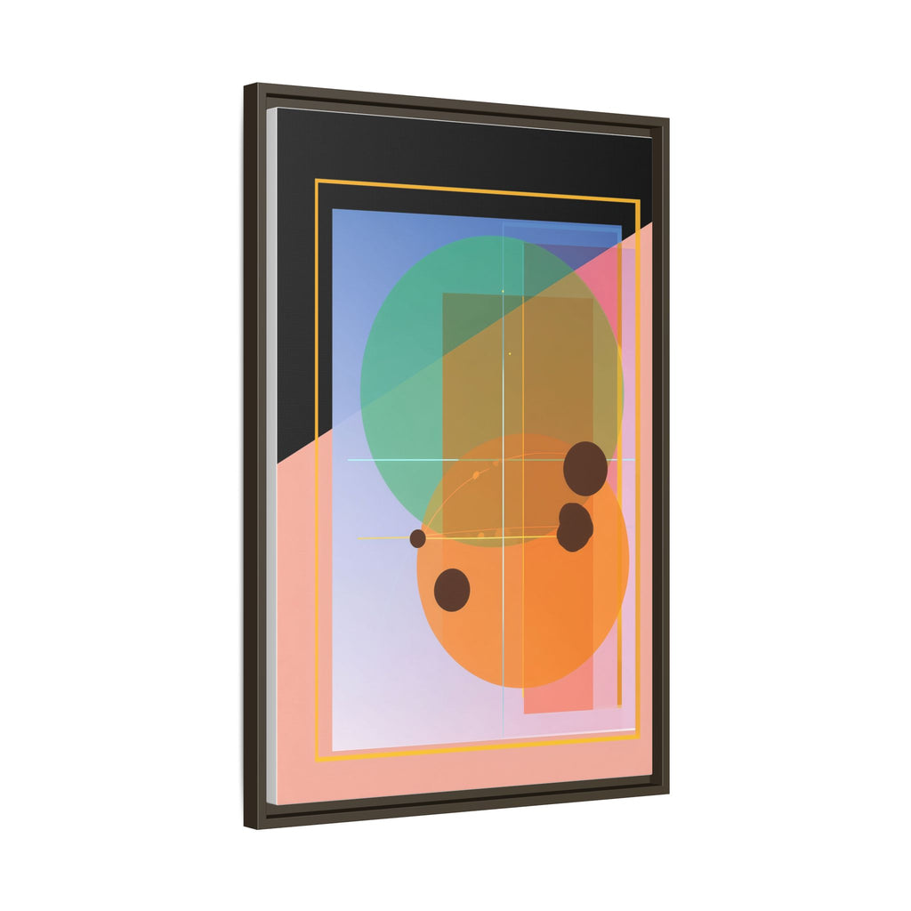 Geometric Harmony: Abstract Composition, Overlapping Shapes, Precision Design   |   Custom Orders Accepted