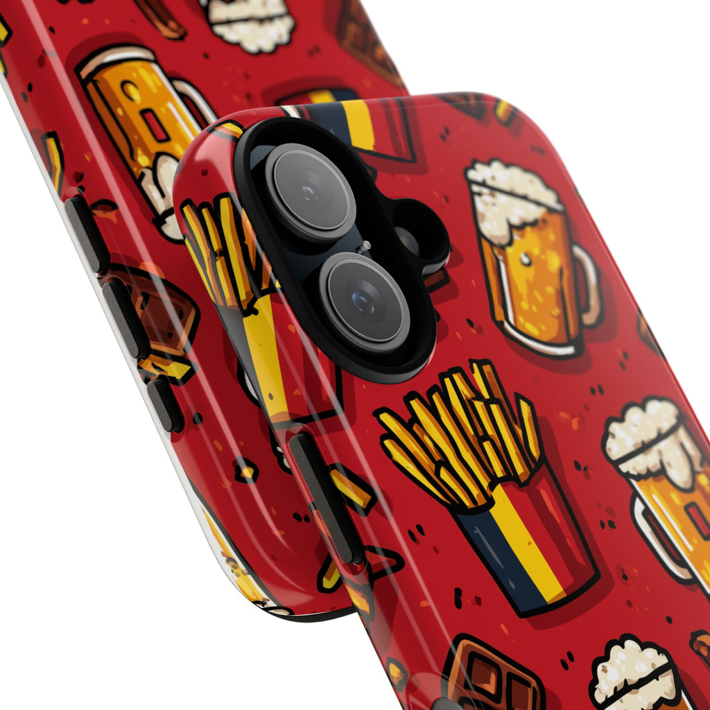 Belgian Phonecase | Tough Cases with Fun Beer Design, Holiday Gift, Unique Phone Accessory, Beer Lovers