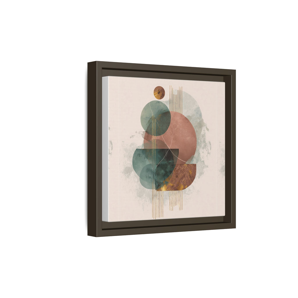 Translucent Geometries: Abstract Circles, Mid-Century Minimalism, Watercolor Layers   |   Custom Orders Accepted