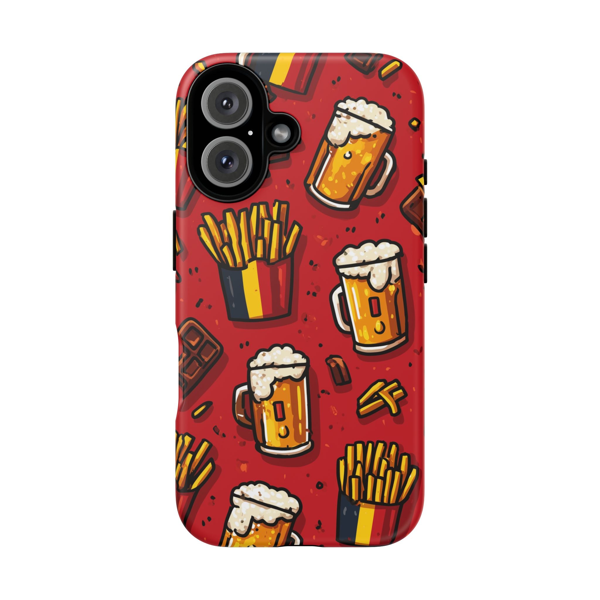 Belgian Phonecase | Tough Cases with Fun Beer Design, Holiday Gift, Unique Phone Accessory, Beer Lovers