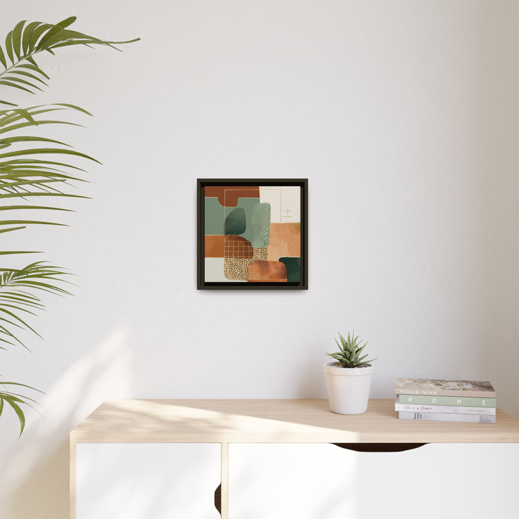 Geometric Harmony: Abstract Minimalist Art, Mid-Century Modern Design, Organic Shapes Composition   |   Custom Orders Accepted