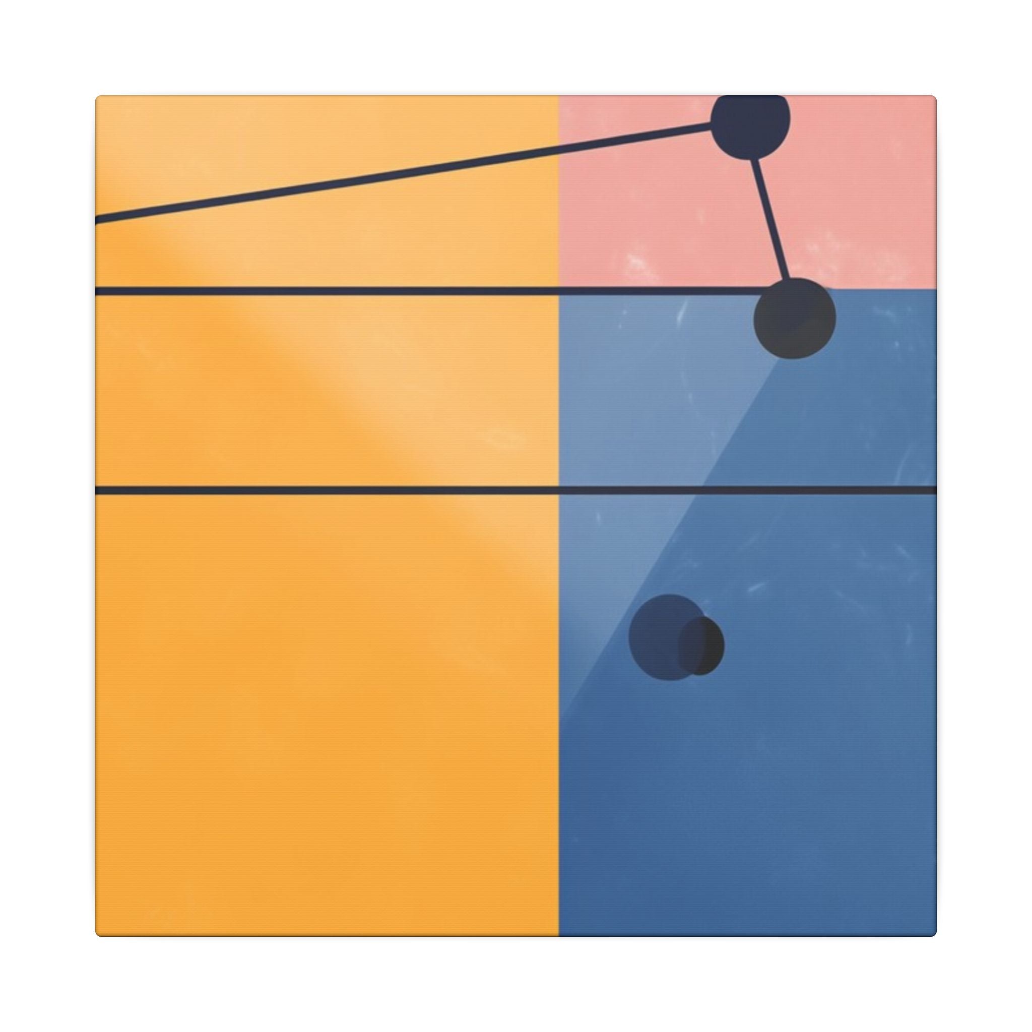 Geometric Harmony: Minimalist Color Blocks, Digital Abstract Design, Structural Contemporary Art   |   Custom Orders Accepted