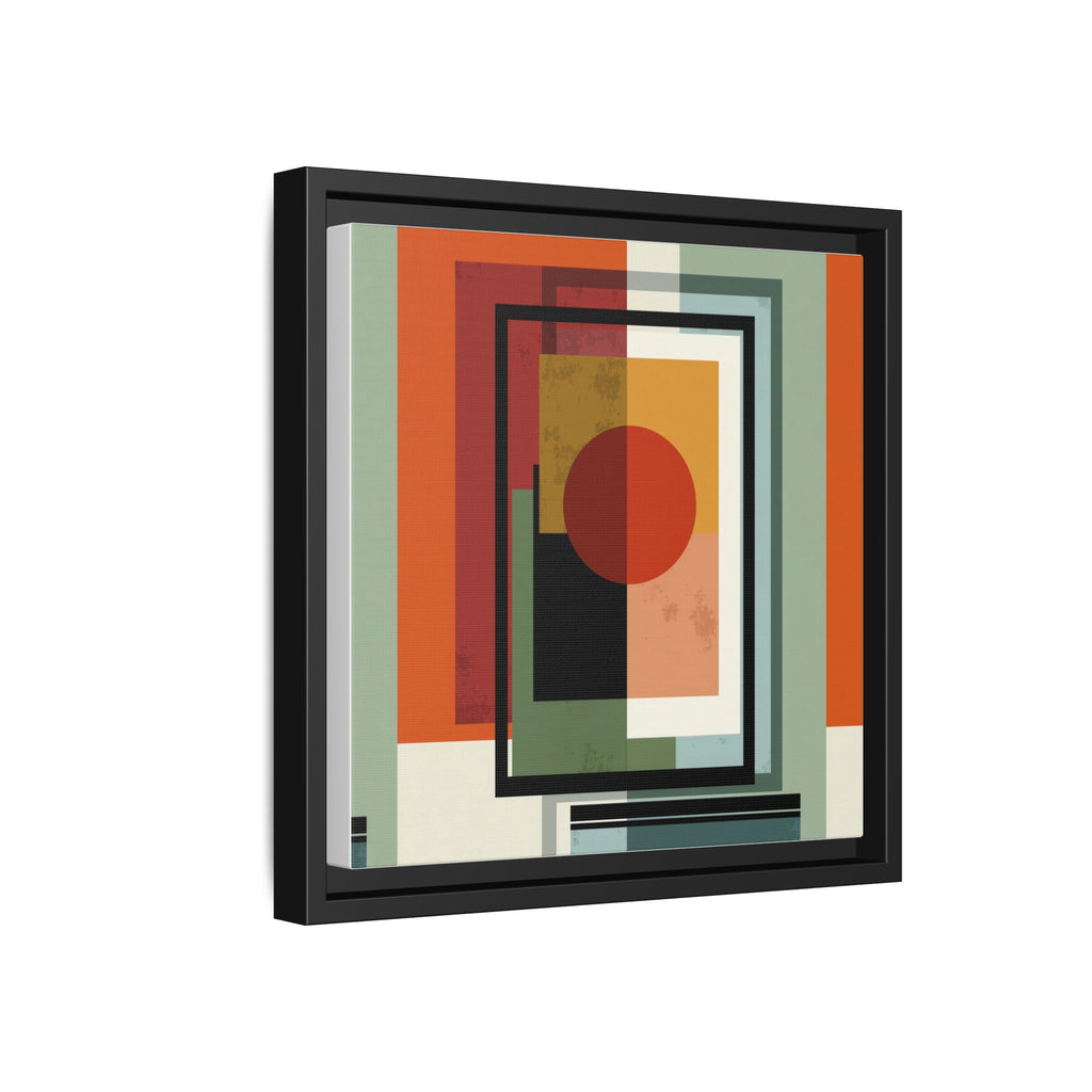 Geometric Harmonies: Mid-Century Modern Composition, Constructivist Inspiration, Abstract Rectangular Interplay   |   Custom Orders Accepted