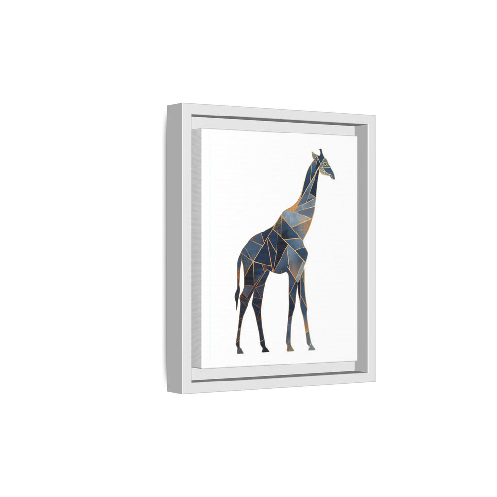 Geometric Giraffe Framed Print : Polygonal Wildlife Art, Modern Mosaic Design   |  Personalized & Custom Orders Available