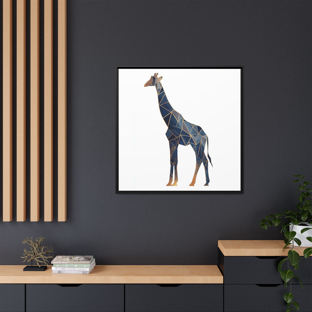 Geometric Giraffe: Modern Wildlife Art, Angular Minimalist Design   |  Personalized & Custom Orders Available