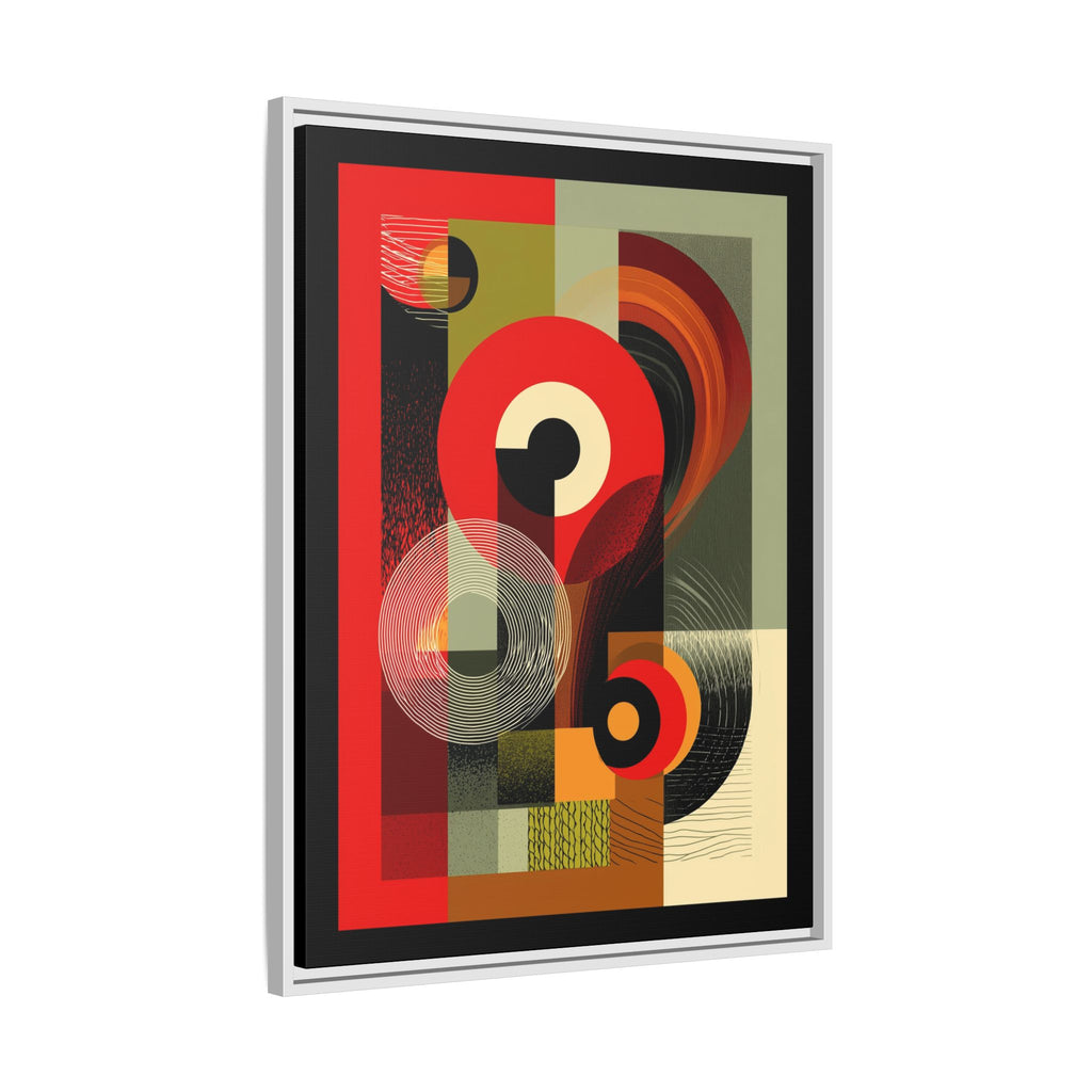 Chromatic Geometrics: Abstract Constructivist Composition, Modernist Color Blocking, Layered Circular Forms   |   Custom Orders Accepted