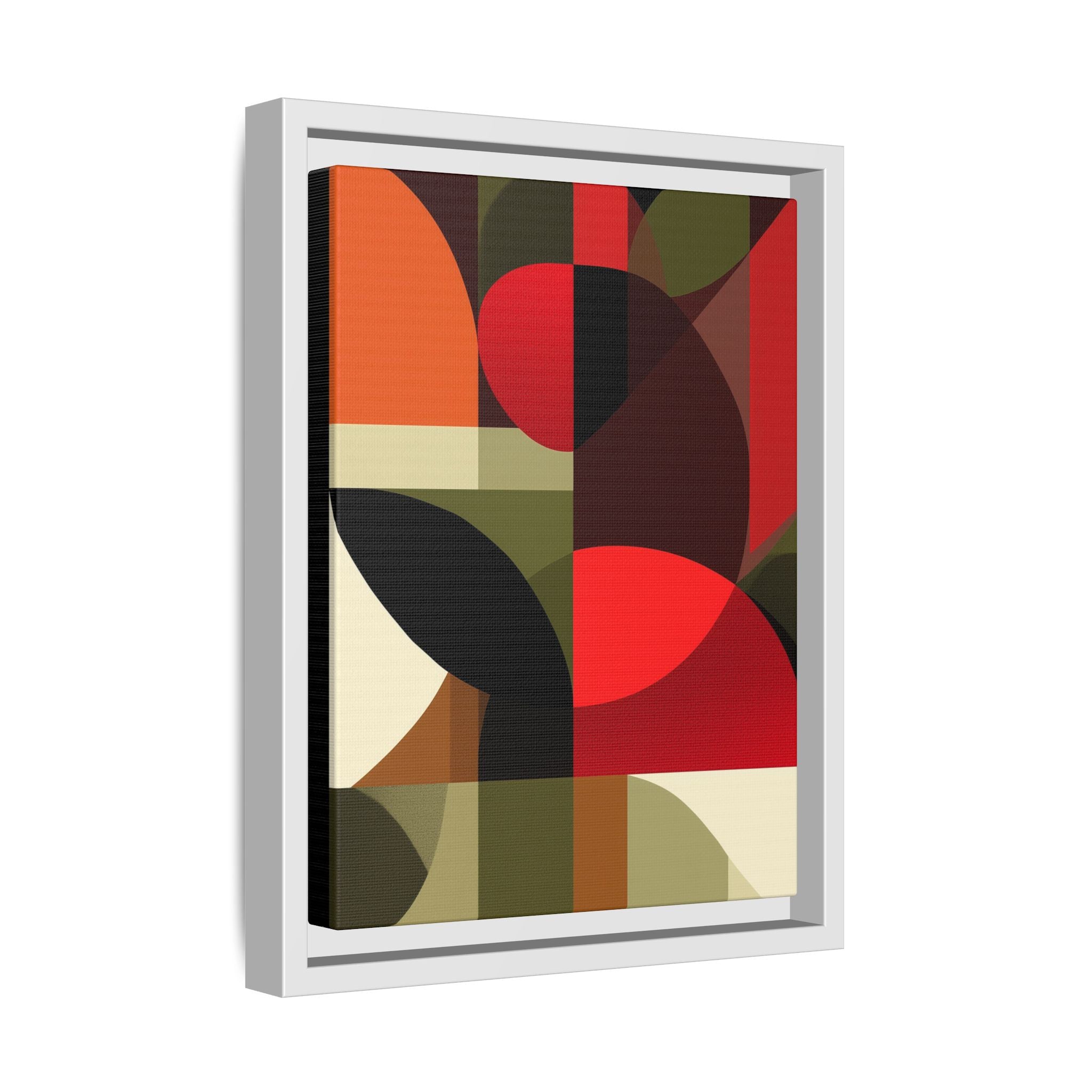 Geometric Fusion: Modern Abstract Composition, Cubist Color Blocks, Architectural Form Harmony   |   Custom Orders Accepted