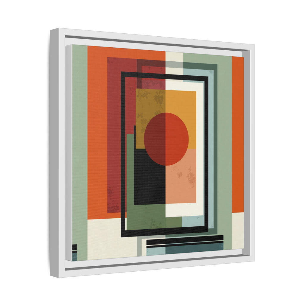 Geometric Harmonies: Mid-Century Modern Composition, Constructivist Inspiration, Abstract Rectangular Interplay   |   Custom Orders Accepted