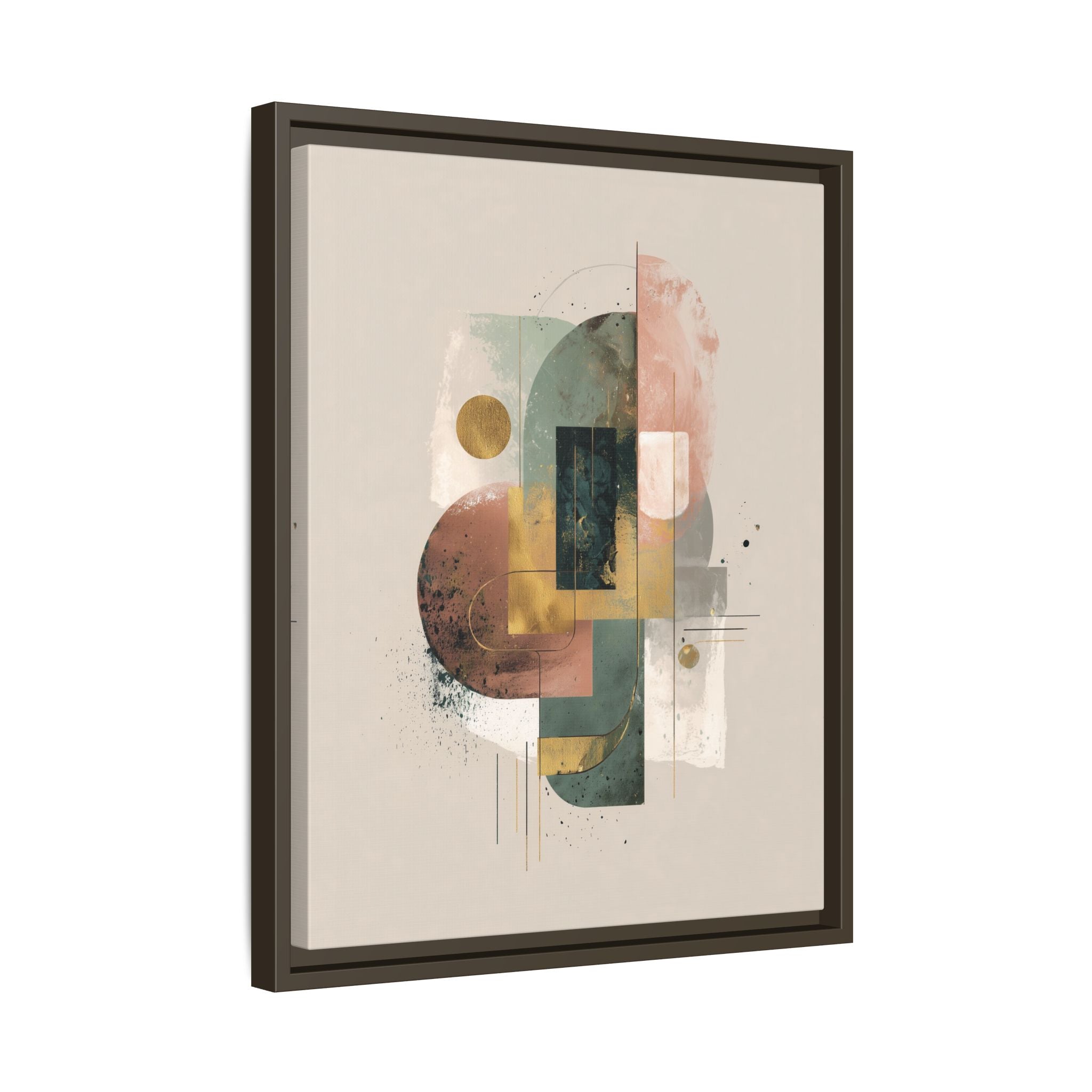 Organic Geometries: Fragmented Forms, Digital Abstract Composition, Layered Minimalist Art   |   Custom Orders Accepted