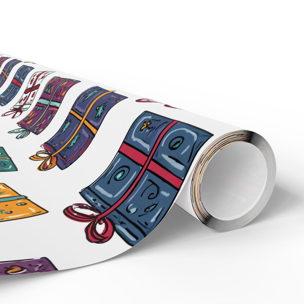 Colorful Gift Wrapping Papers, Holiday Decor, Birthday, Christmas, Party Supplies, Festive Gift Wrap