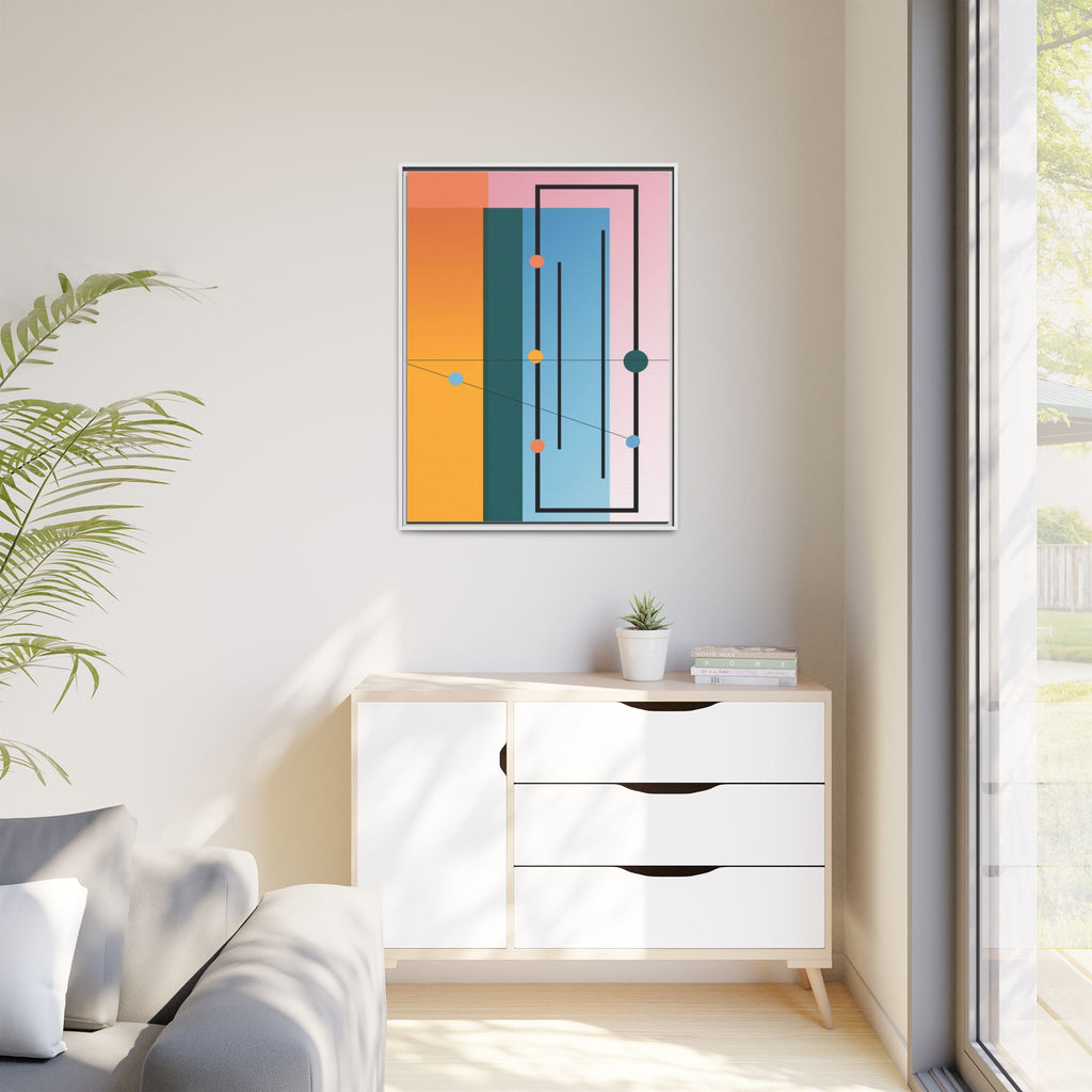 Geometric Harmony: Constructivist Color Planes, Modernist Composition, Abstract Spatial Rhythm   |   Custom Orders Accepted