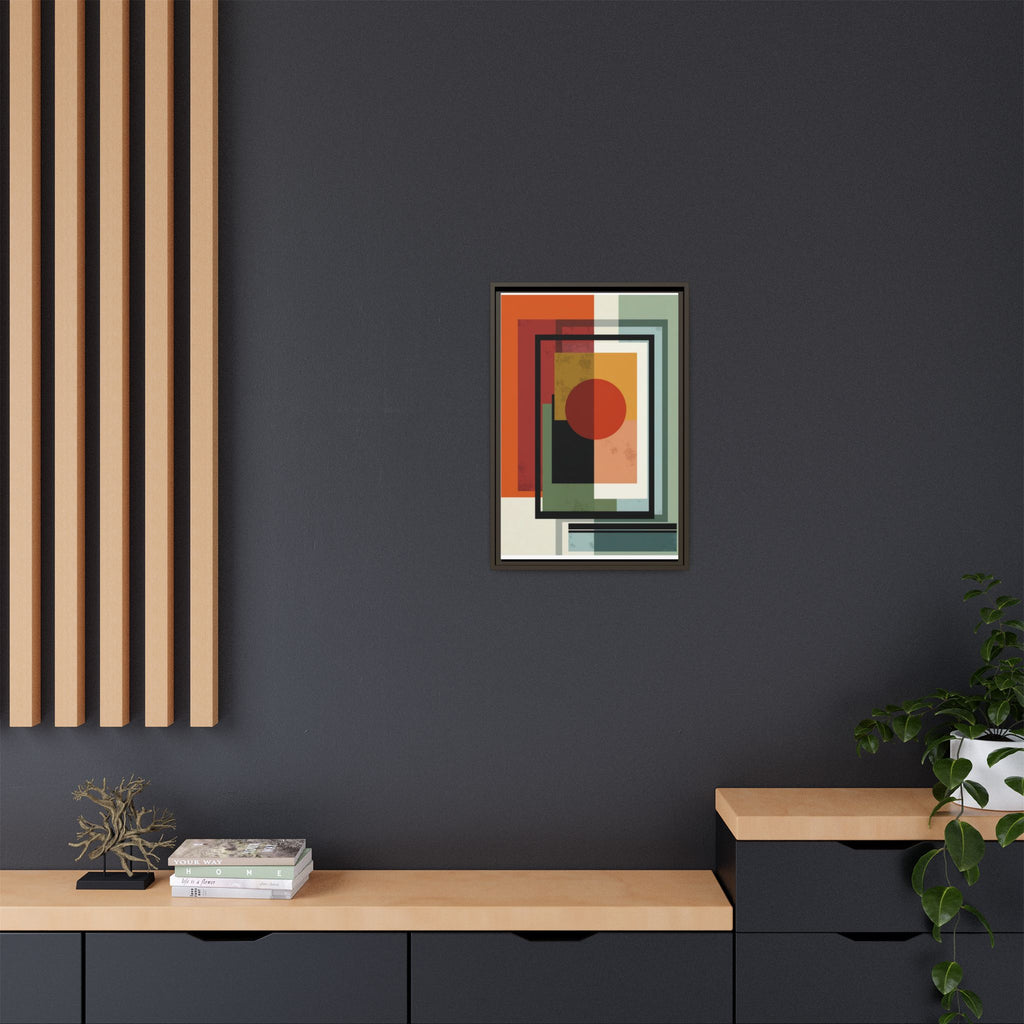 Geometric Harmonies: Mid-Century Modern Composition, Constructivist Inspiration, Abstract Rectangular Interplay   |   Custom Orders Accepted