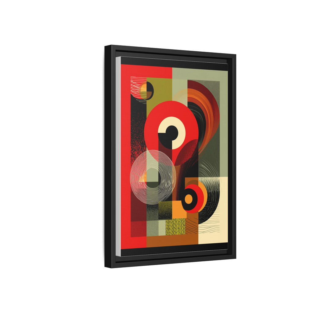 Chromatic Geometrics: Abstract Constructivist Composition, Modernist Color Blocking, Layered Circular Forms   |   Custom Orders Accepted