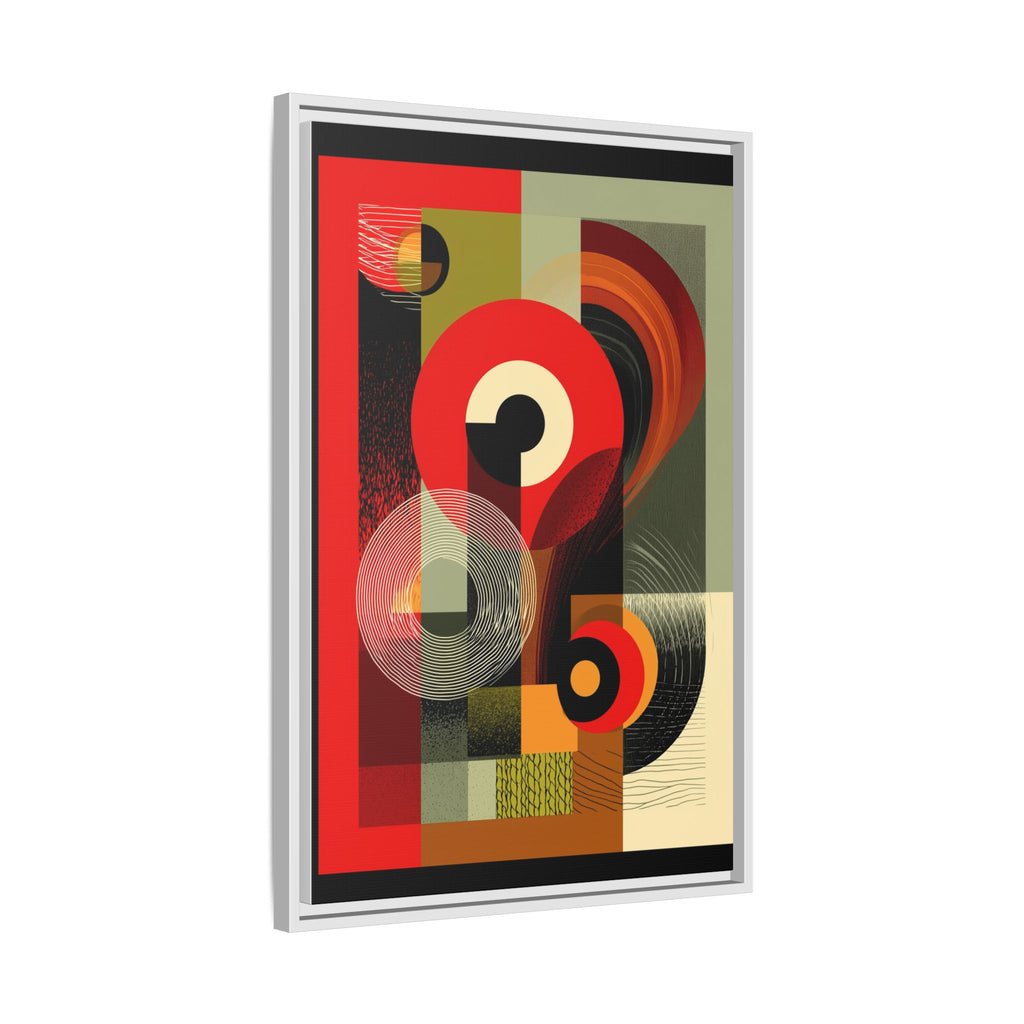 Chromatic Geometrics: Abstract Constructivist Composition, Modernist Color Blocking, Layered Circular Forms   |   Custom Orders Accepted