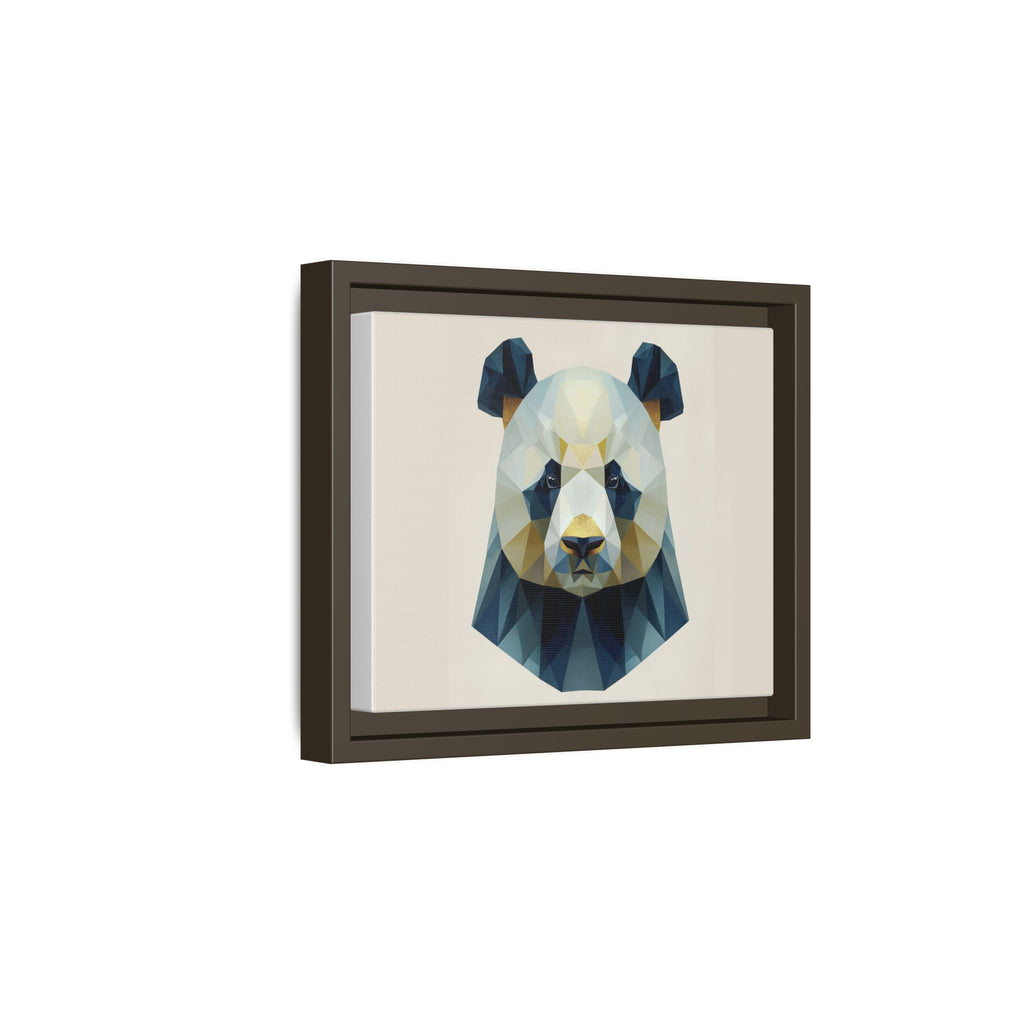 Geometric Panda Prism: Low-Poly Digital Wildlife Art, Minimalist Triangular Design   |  Personalized & Custom Orders Available