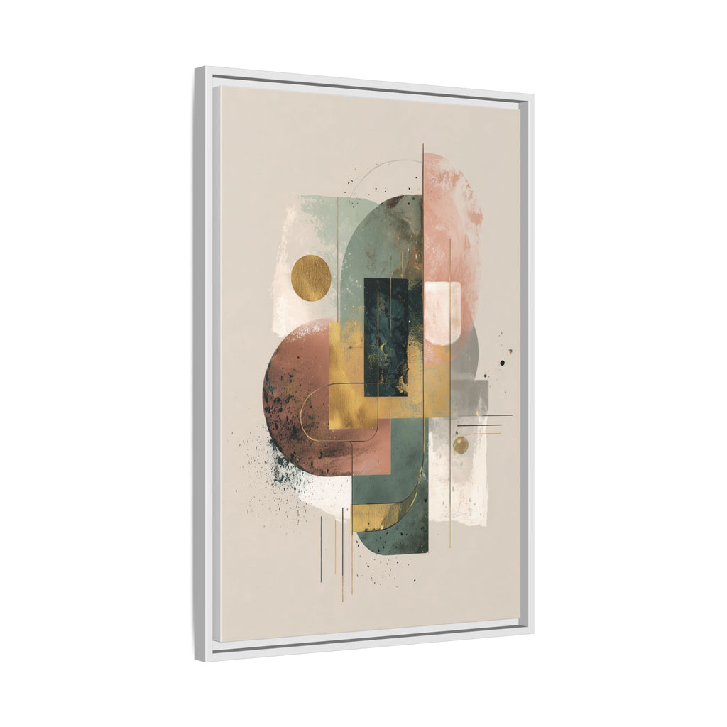 Organic Geometries: Fragmented Forms, Digital Abstract Composition, Layered Minimalist Art   |   Custom Orders Accepted