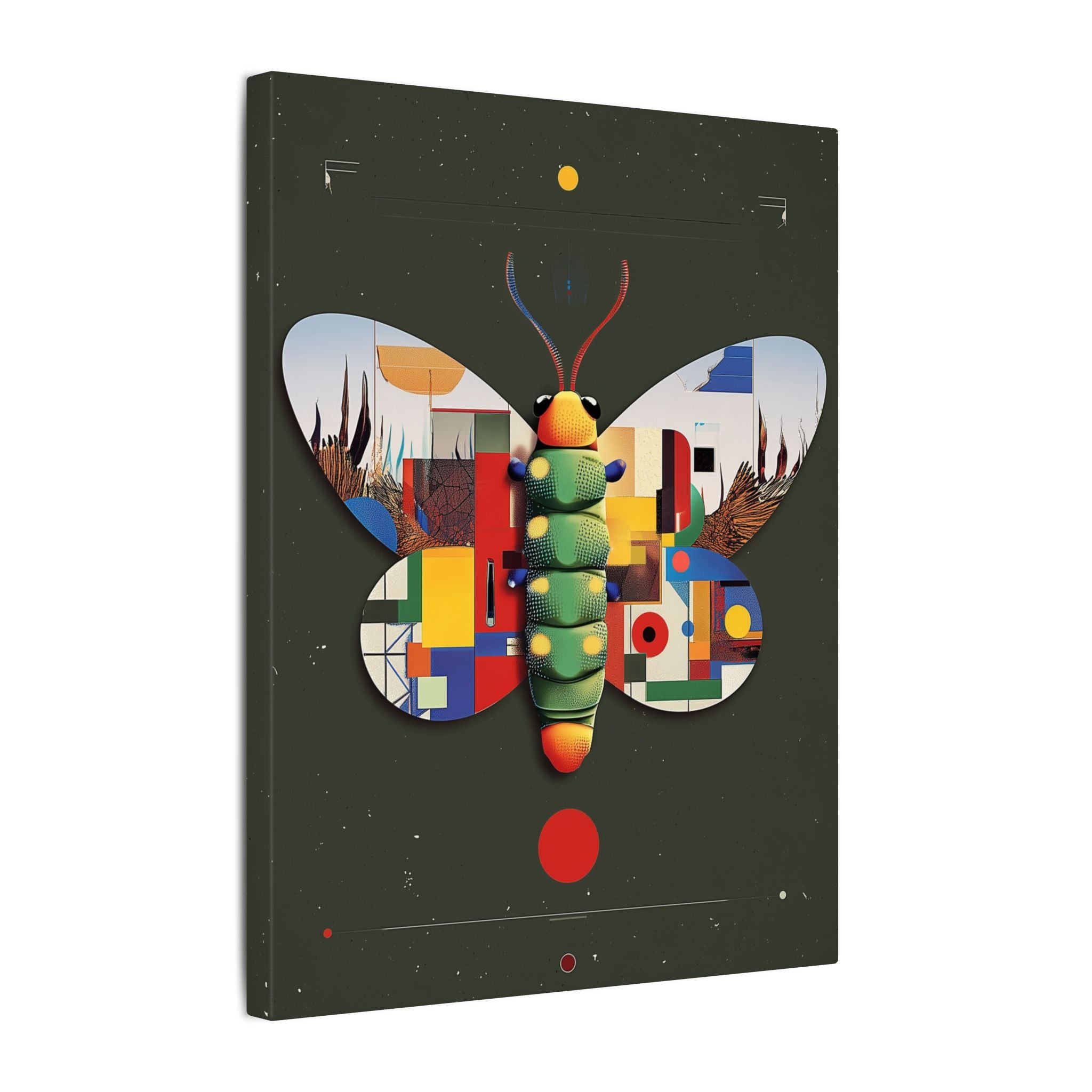 Geometric Metamorphosis: Digital Butterfly Design, Bauhaus-Inspired Modernist Art   |    Custom Orders Available