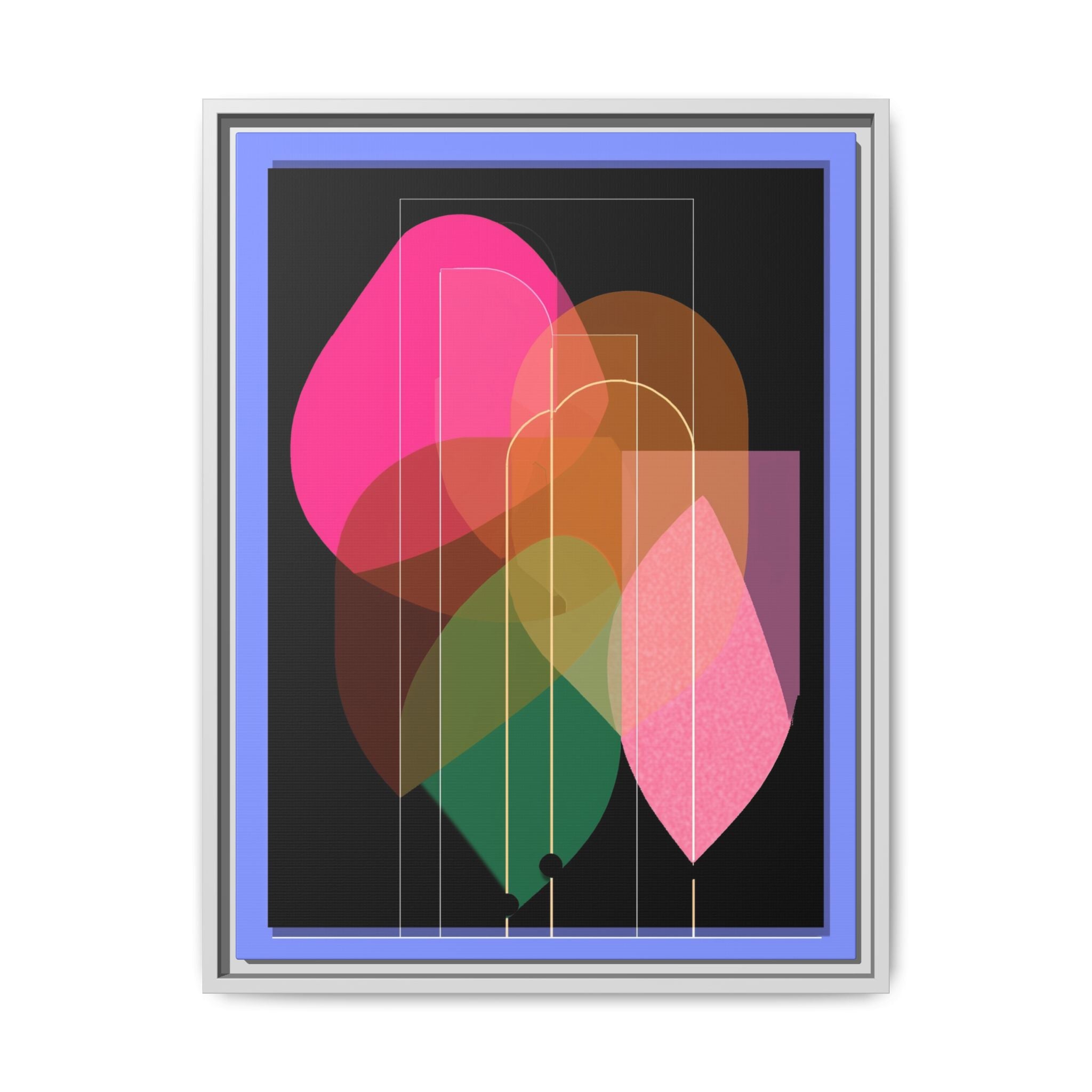Organic Geometry: Abstract Shape Symphony, Minimalist Color Layers, Contemporary Graphic Design   |   Custom Orders Accepted