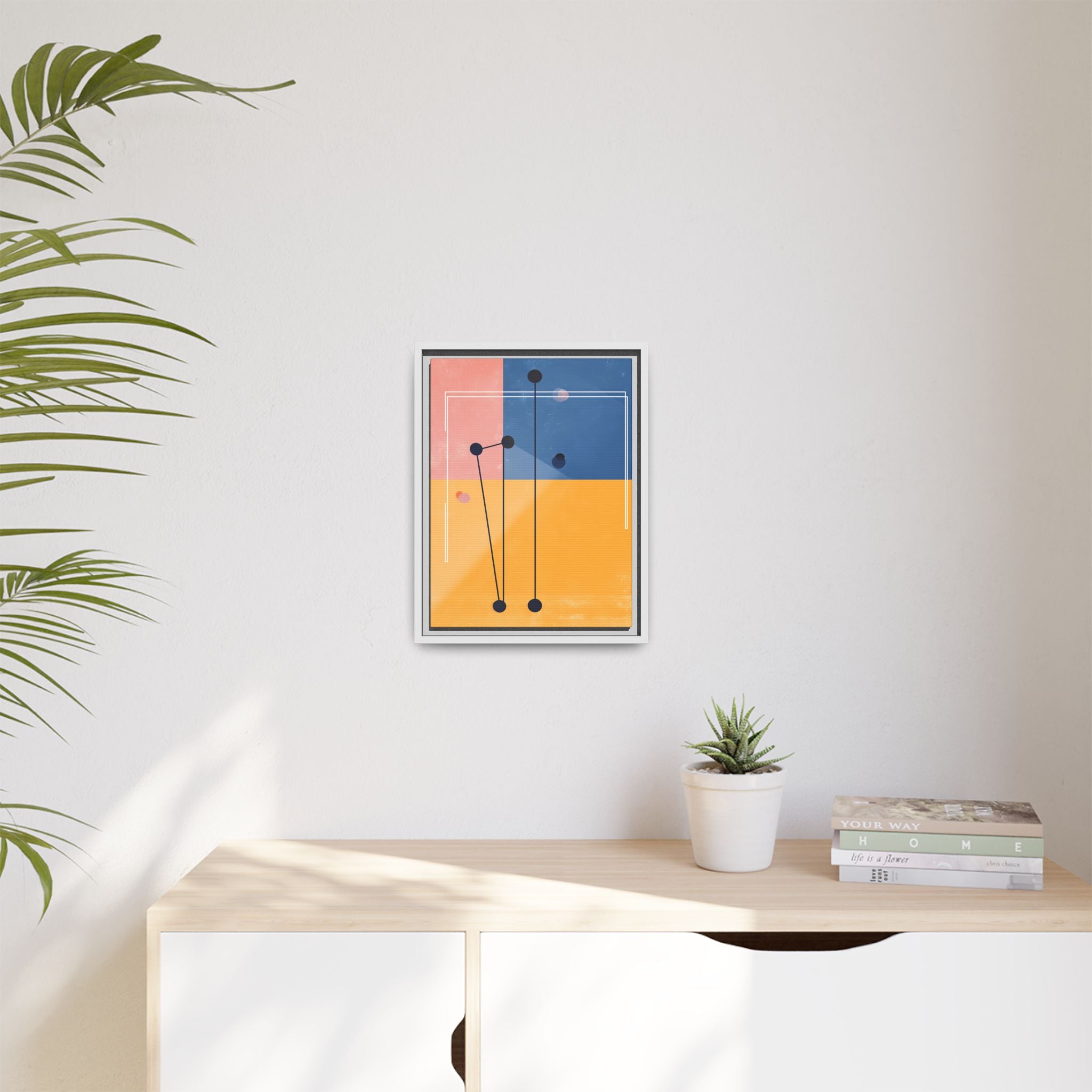 Nexus of Connection: Geometric Abstraction, Modernist Composition, Digital Color Blocks   |   Custom Orders Accepted