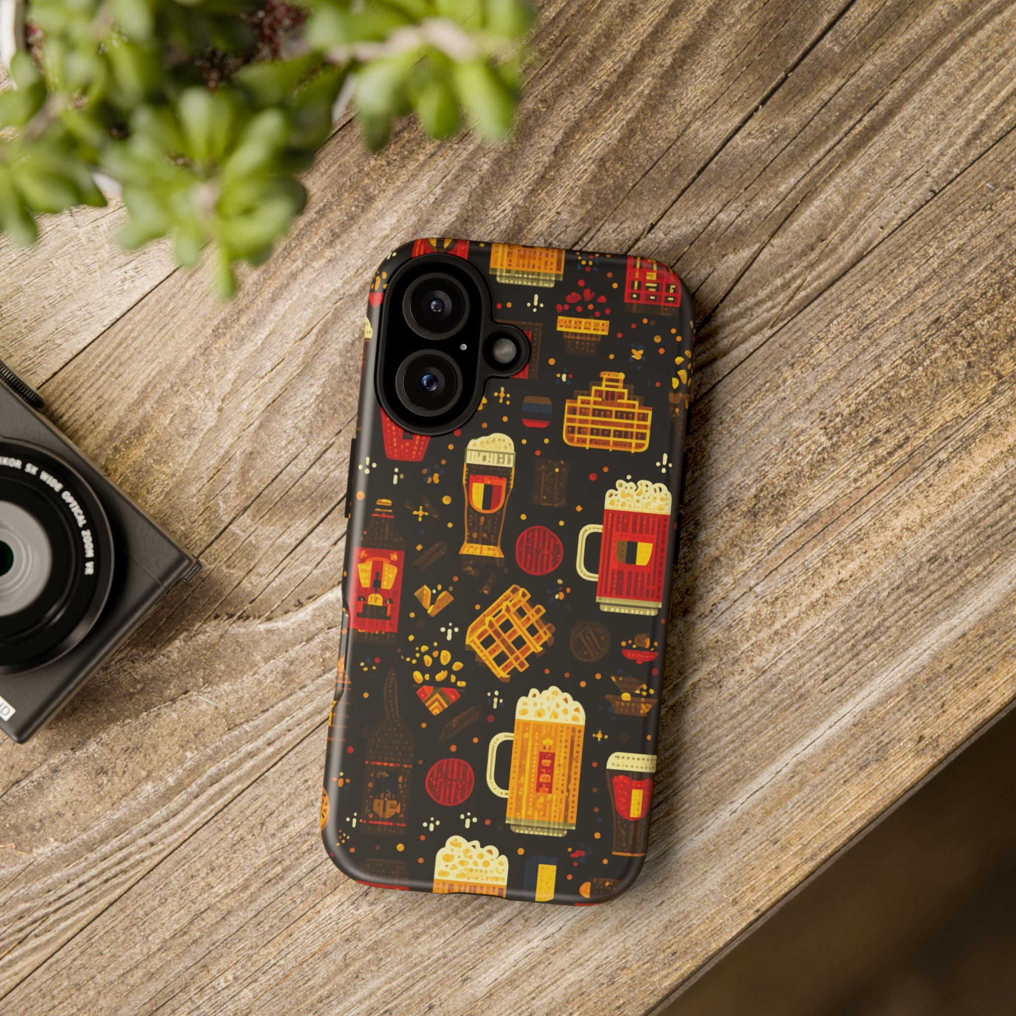 Belgian Phonecase | Tough Cases with Fun Beer Design, Holiday Gift, Unique Phone Accessory, Beer Lovers