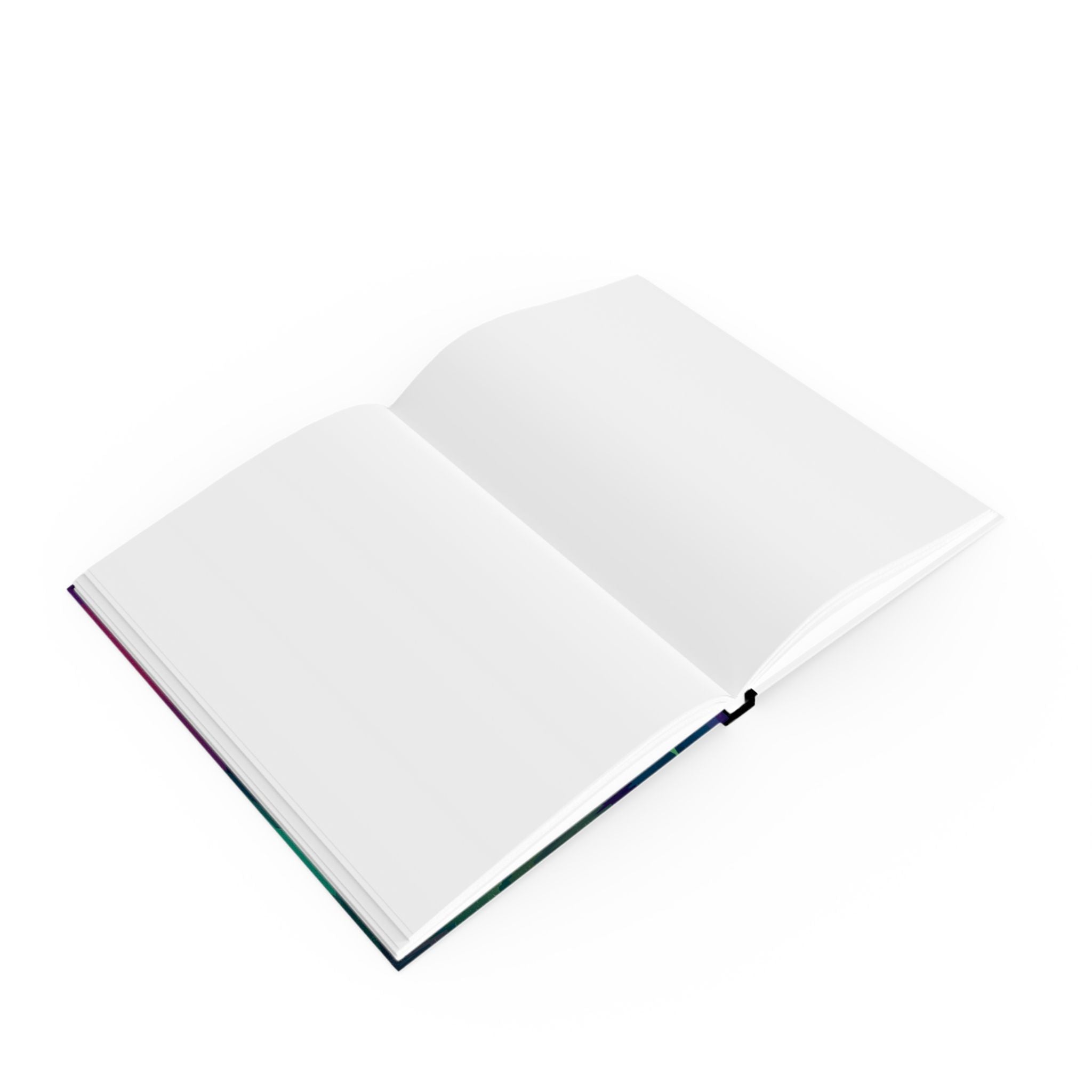 Personalized Journal    |  Chromatic Panda: Geometric Cubist Portrait, Kaleidoscopic Wildlife Art, Contemporary Color Prism