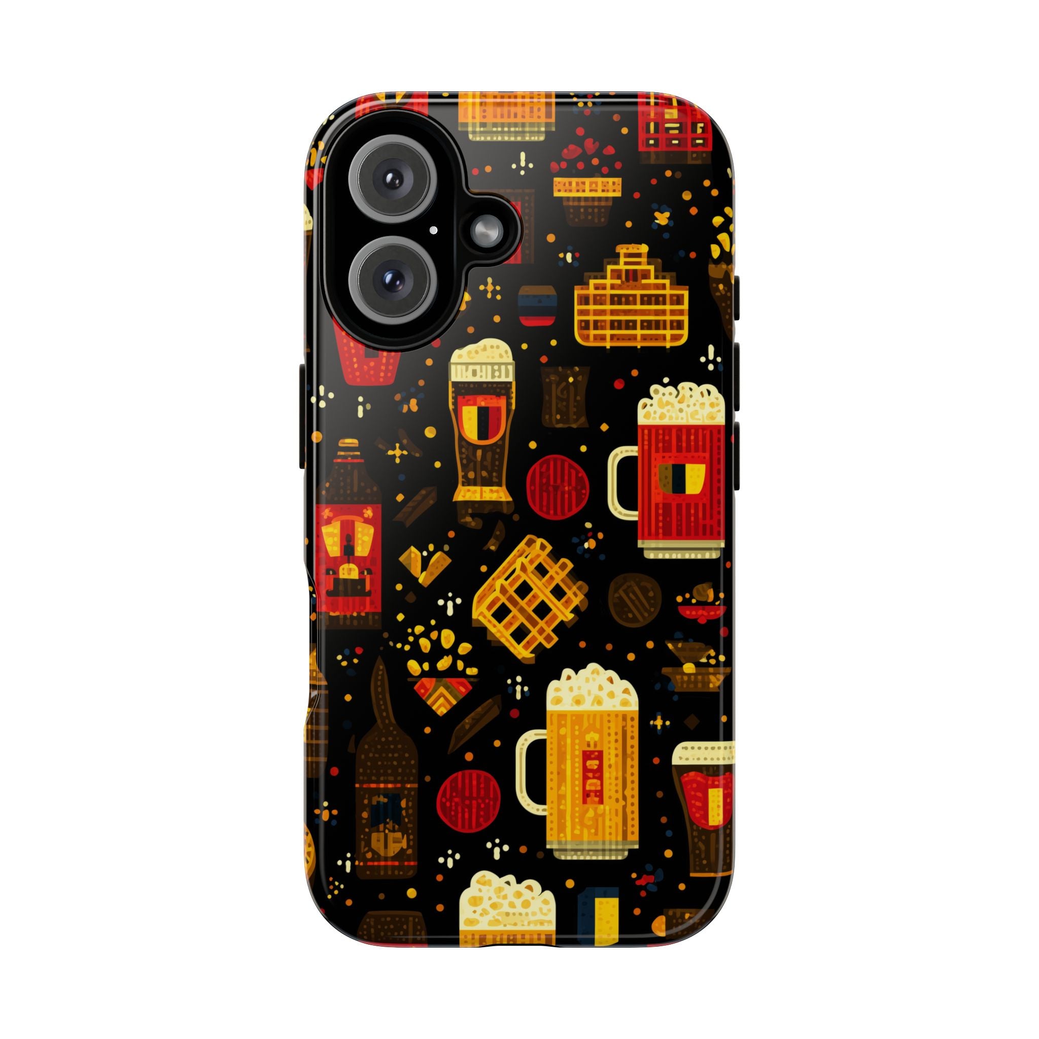 Belgian Phonecase | Tough Cases with Fun Beer Design, Holiday Gift, Unique Phone Accessory, Beer Lovers