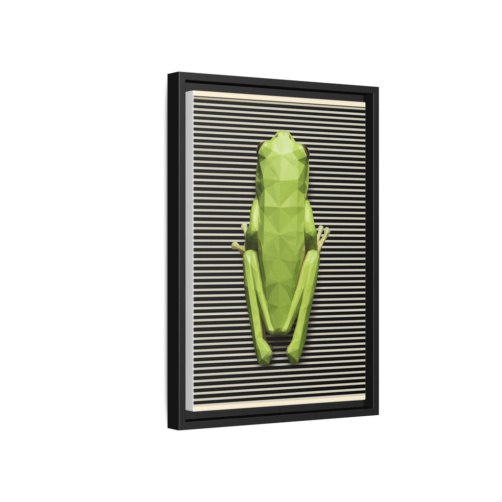 Geometric Amphibian: Low-Poly Frog Design, Digital Art Minimalism   |  Personalized & Custom Orders Available
