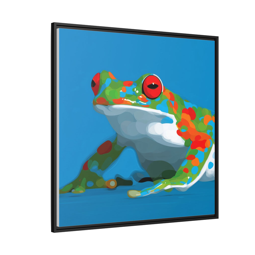 Mosaic Frog: Geometric Wildlife Art, Colorful Amphibian Print   |    Custom Orders Available
