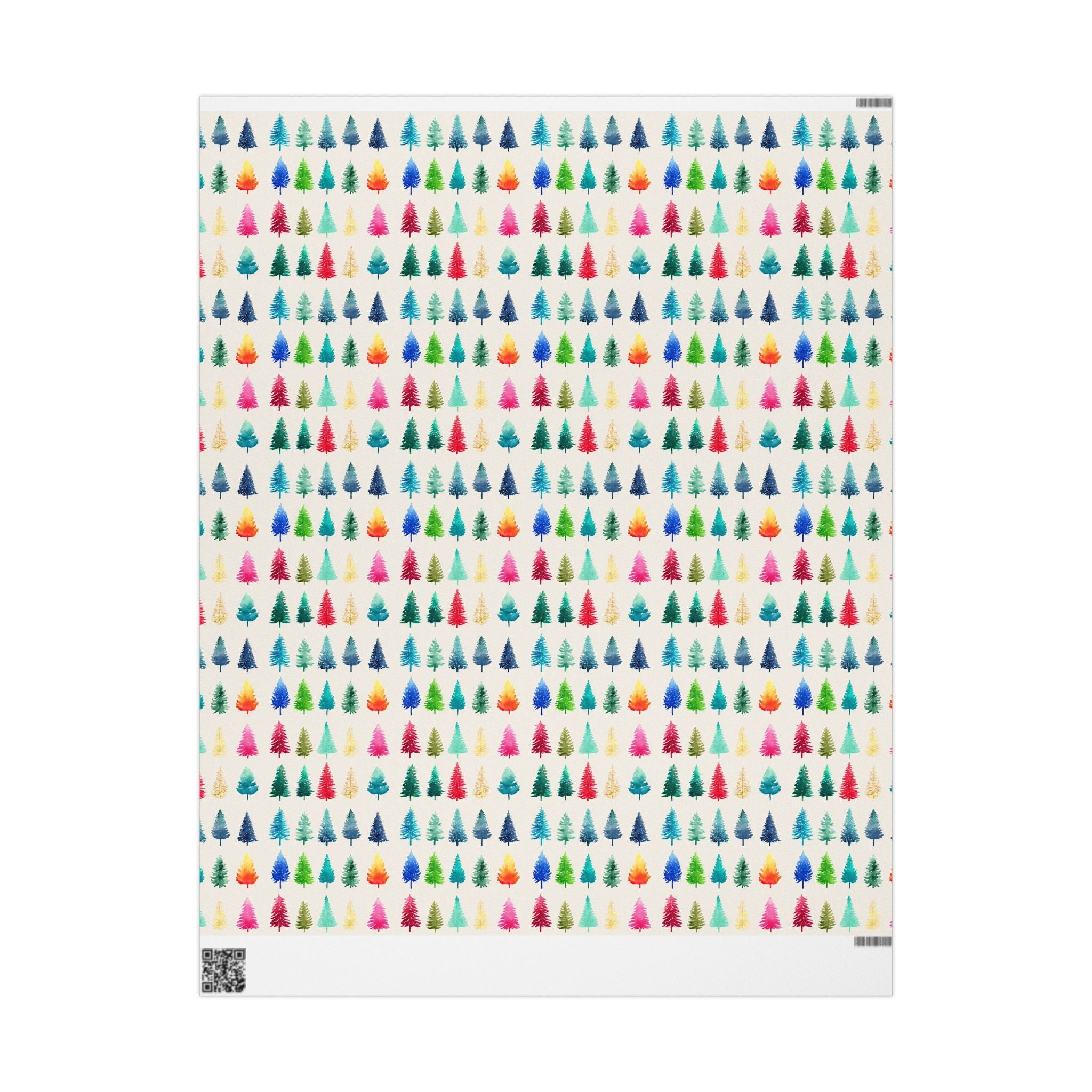 Feather Watercolor Wrapping Paper - Boho Gift Wrap Roll for Birthdays & Weddings