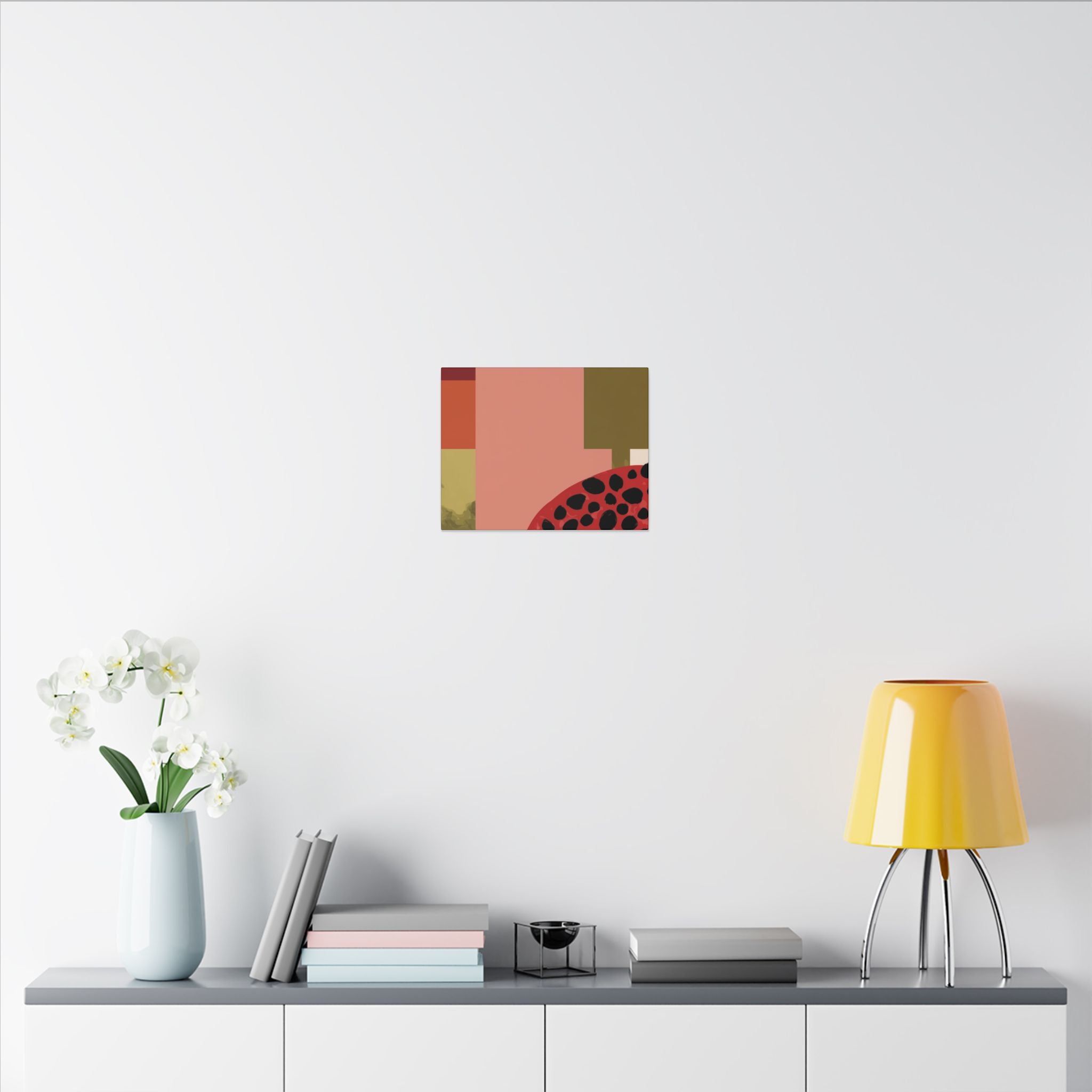 Geometric Harmony: Rectangles in Motion, Mid-Century Modern Composition, Abstract Earth Tone Precision   |   Custom Orders Accepted