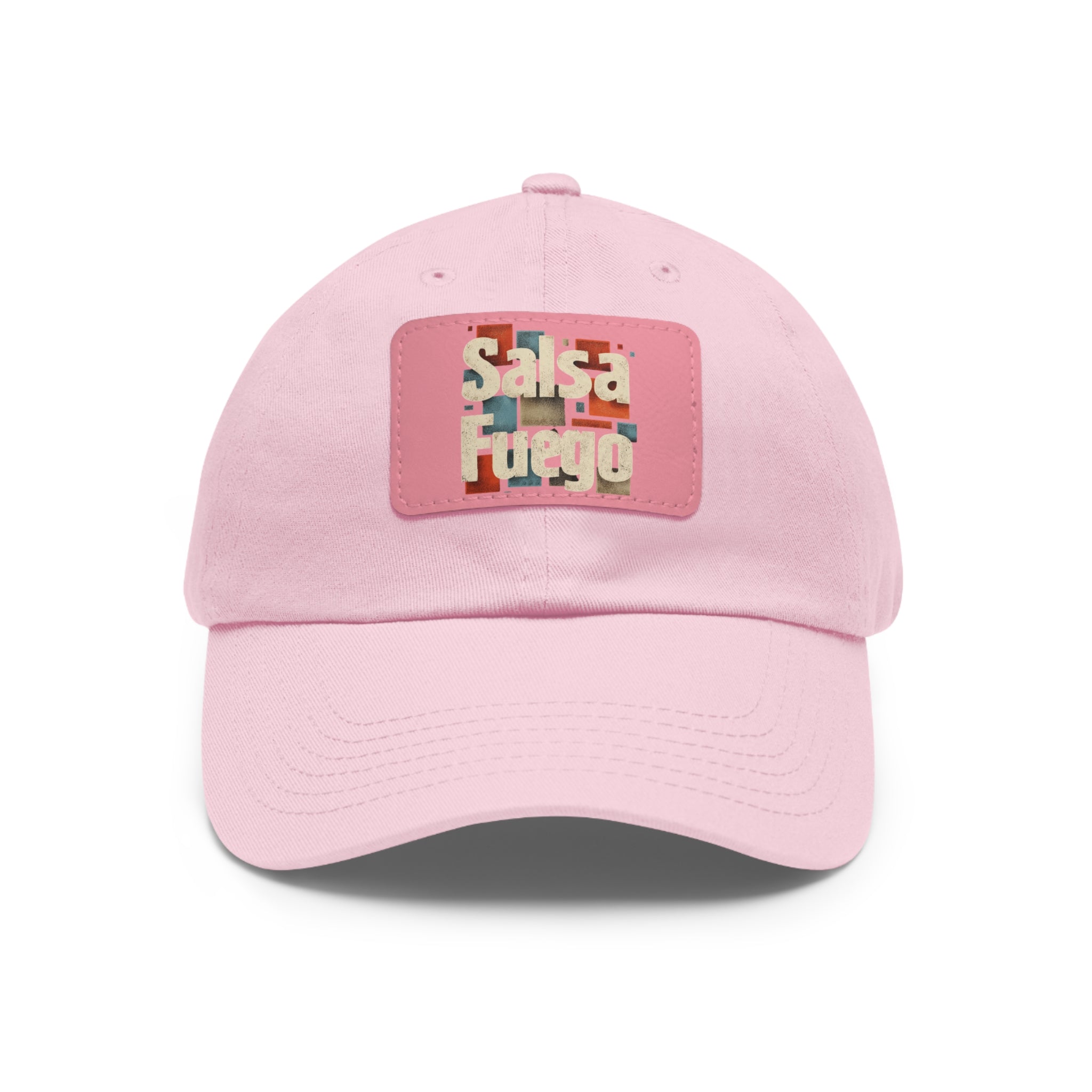 Salsa Fuego Geometric Dad Hat with Leather Patch (Rectangle)