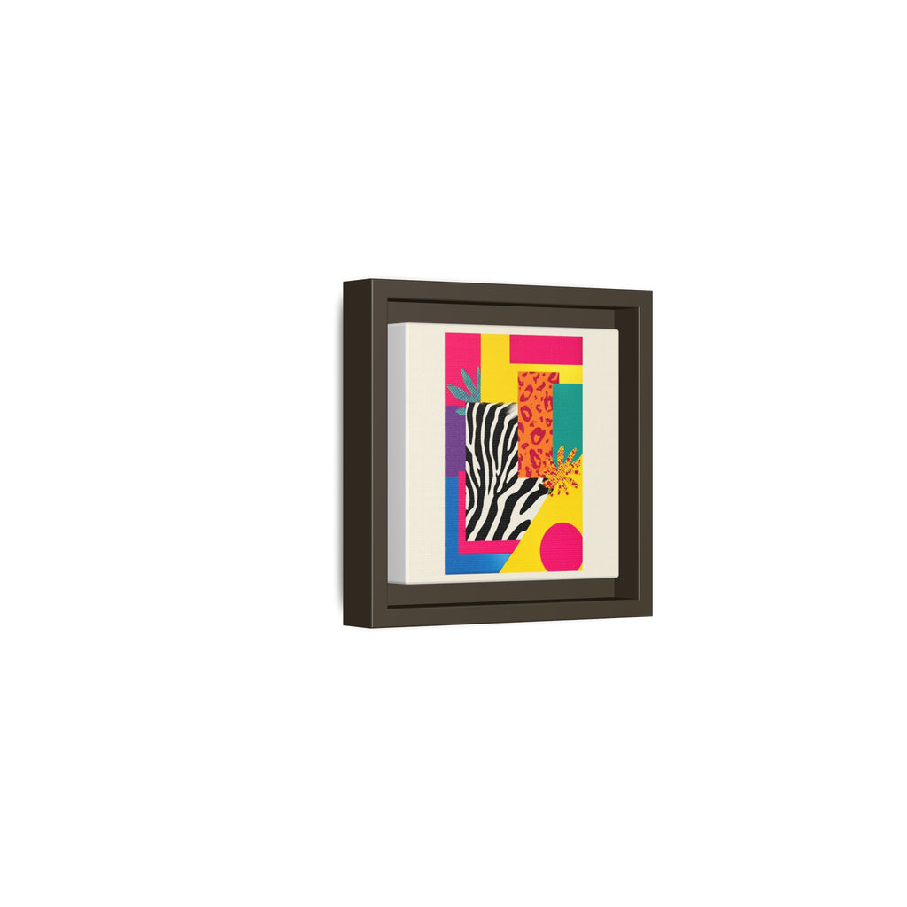 Zebra Stripes & Leopard Spots: 80s Pop Art Design, Memphis Style Graphic, Geometric Color Block Pattern   |   Custom Orders Accepted