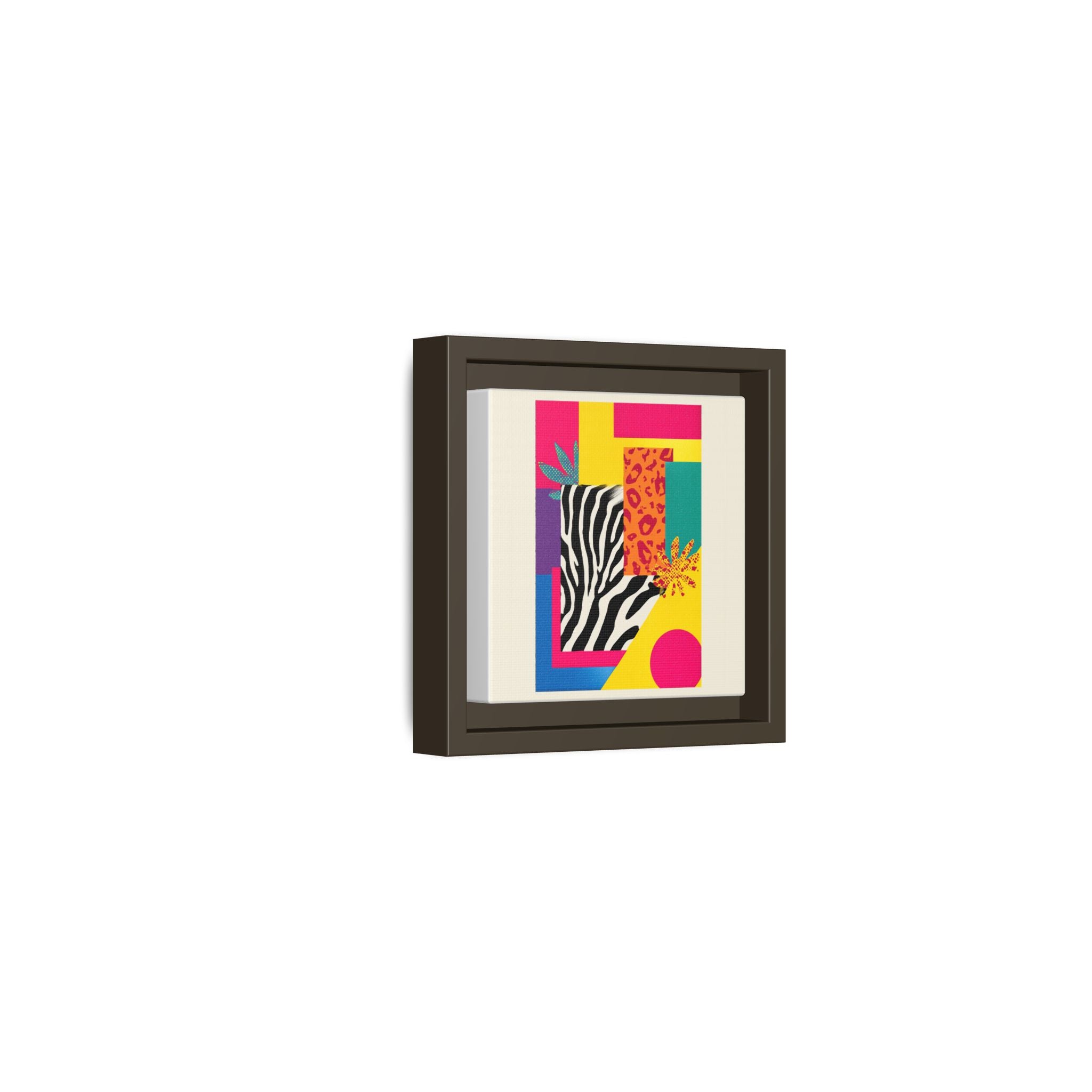Zebra Stripes & Leopard Spots: 80s Pop Art Design, Memphis Style Graphic, Geometric Color Block Pattern   |   Custom Orders Accepted