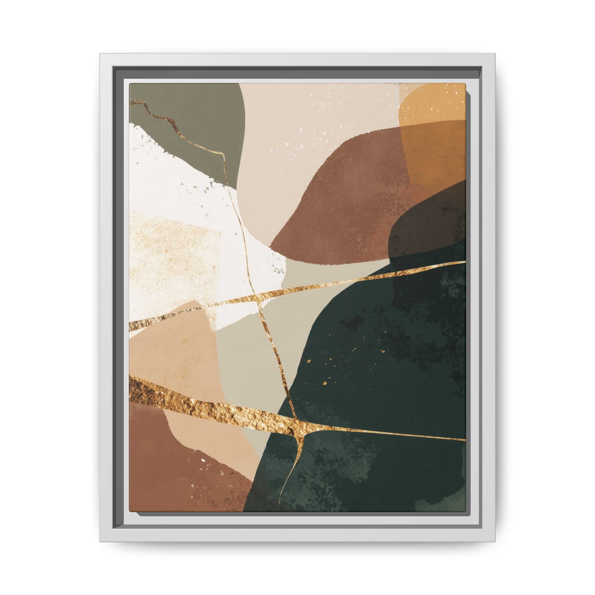 Geological Whispers: Organic Abstractions, Metallic Landscapes, Contemporary Minimalist Design   |   Custom Orders Accepted