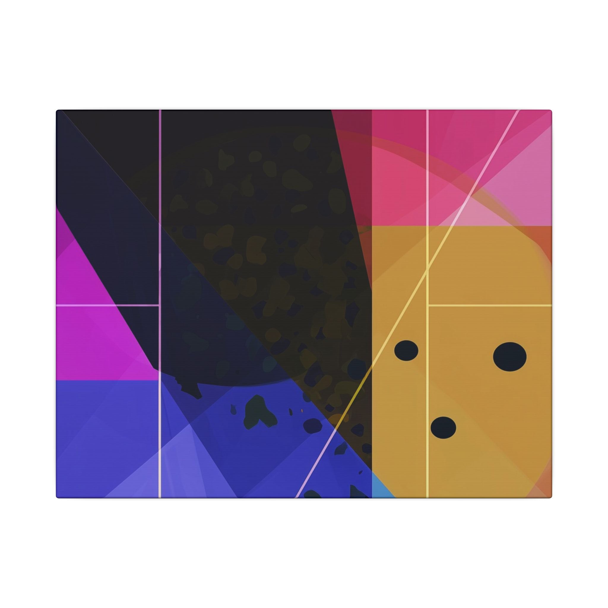 Geometric Intersections: Angular Minimalism, Digital Constructivism, Chromatic Grid Composition   |   Custom Orders Accepted