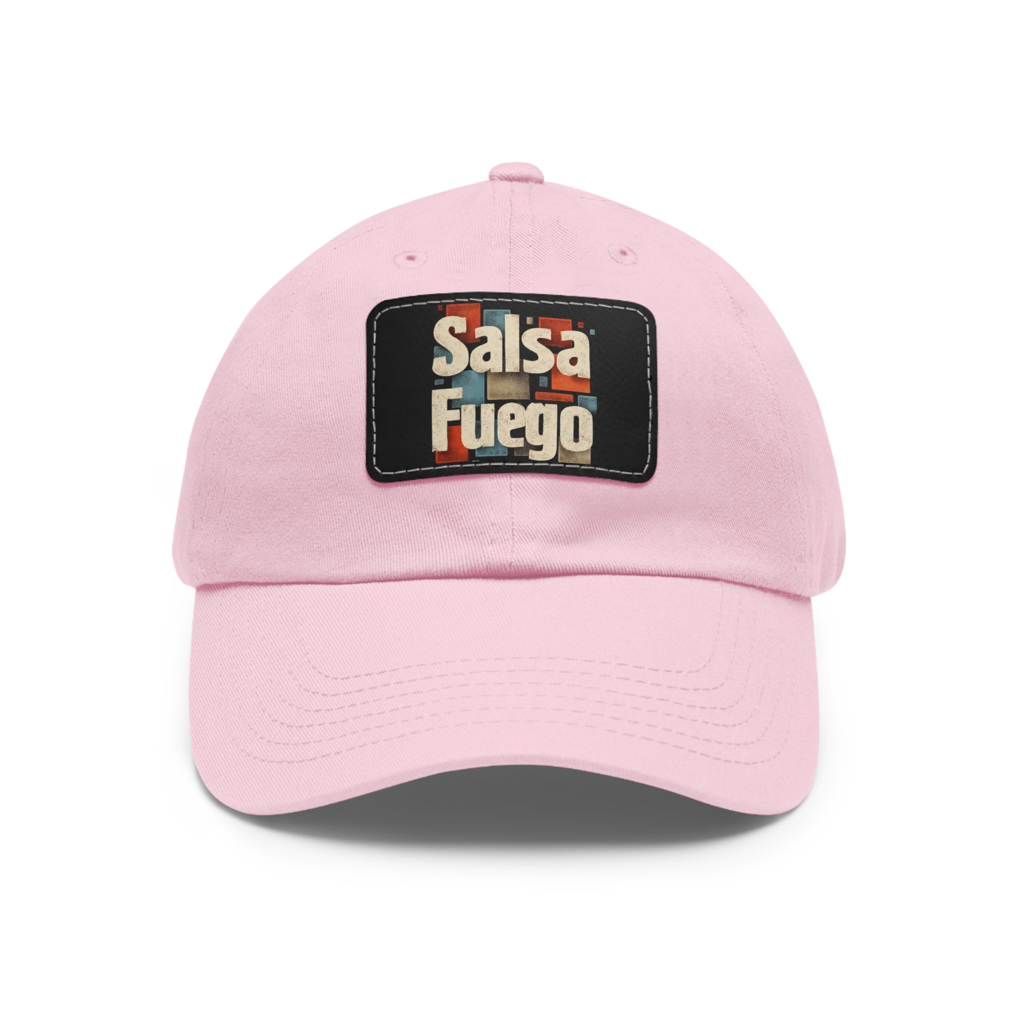 Salsa Fuego Geometric Dad Hat with Leather Patch (Rectangle)