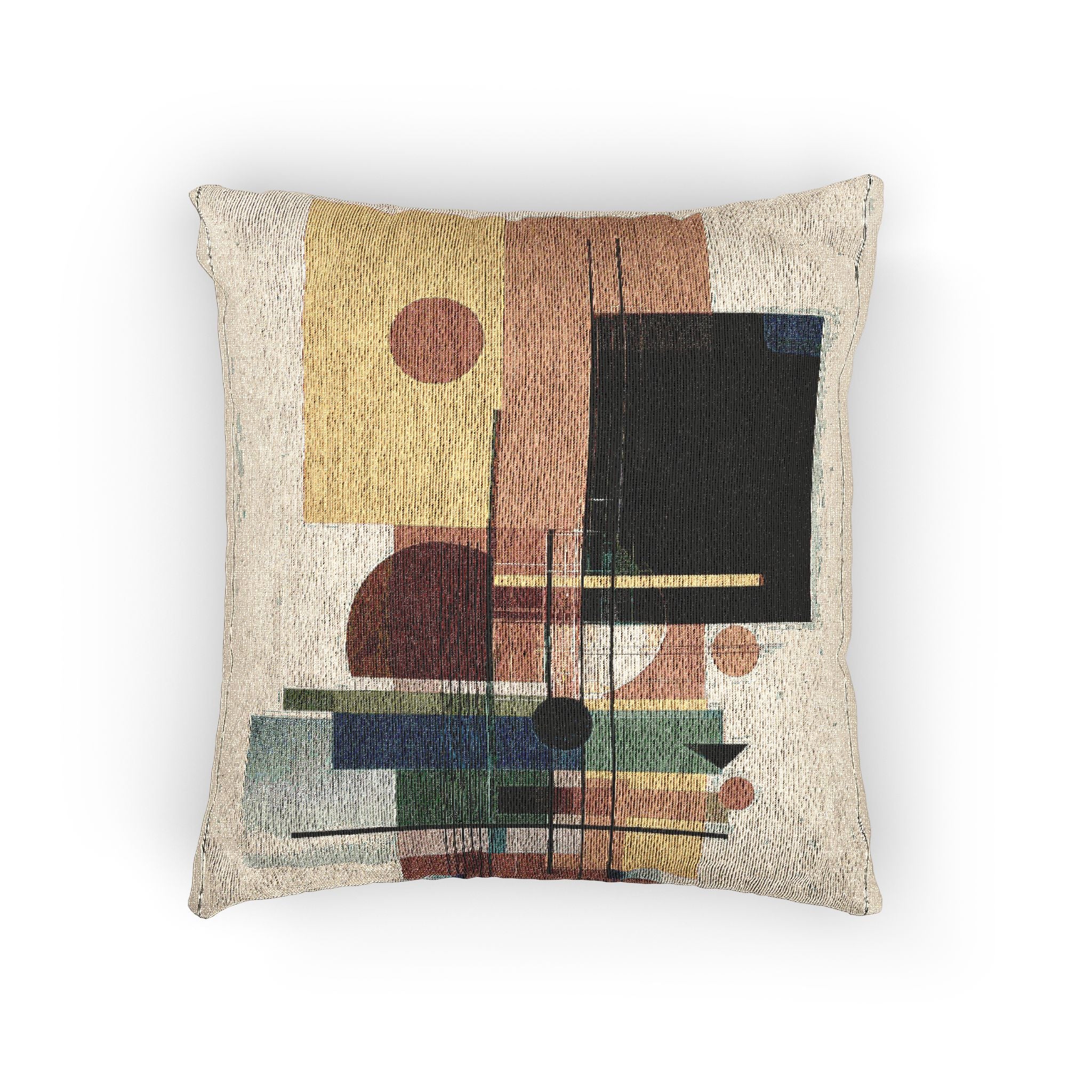 Geometric Harmonies: Bauhaus Intersection, Constructivist Composition   |    Custom Orders Available