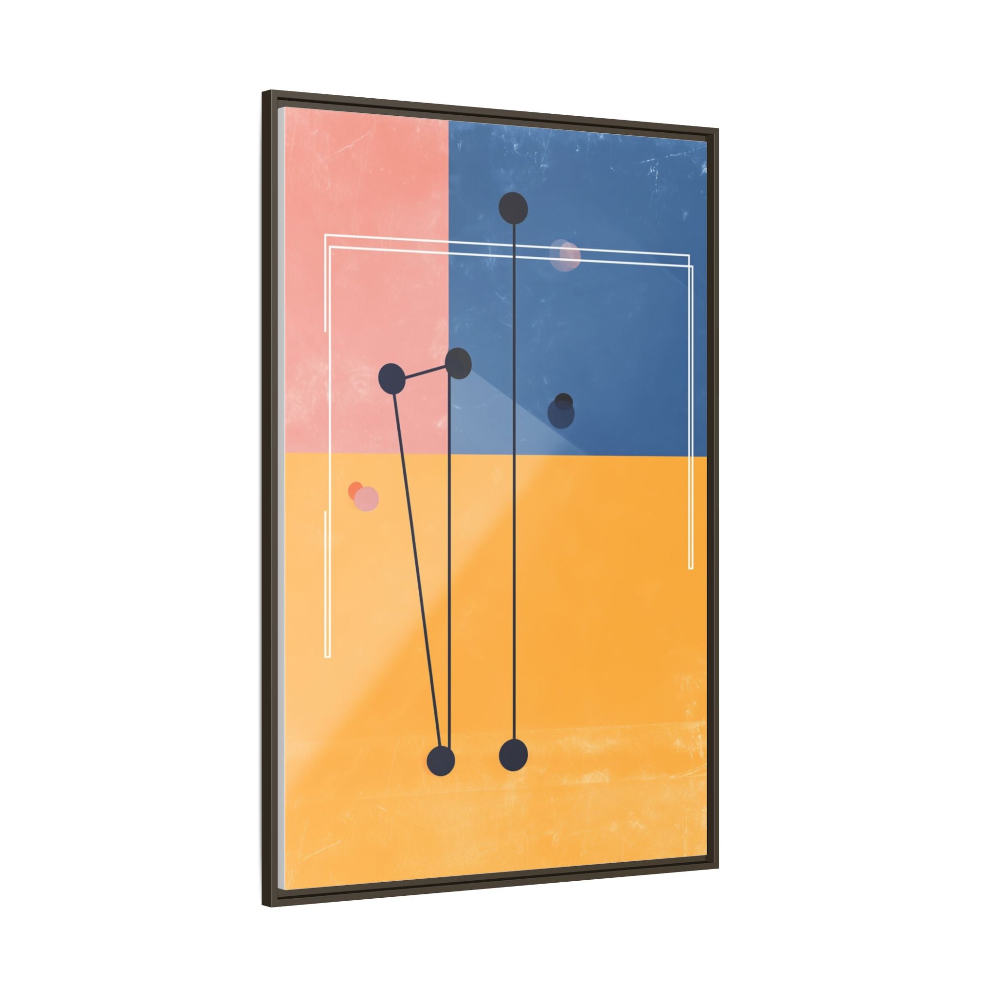 Nexus of Connection: Geometric Abstraction, Modernist Composition, Digital Color Blocks   |   Custom Orders Accepted