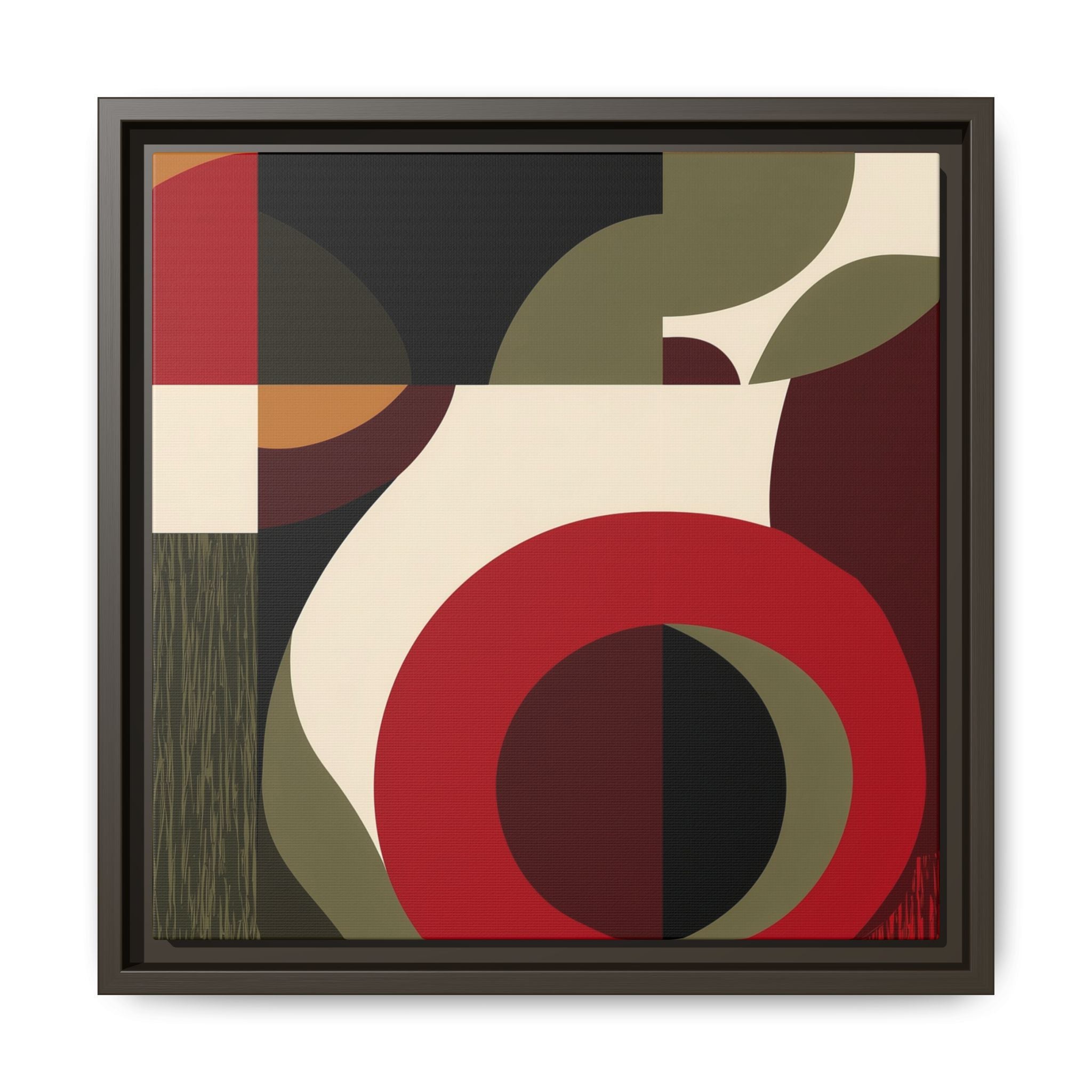 Geometric Intersections: Mid-Century Modern Design, Abstract Architectural Composition, Rhythmic Curved Forms   |   Custom Orders Accepted