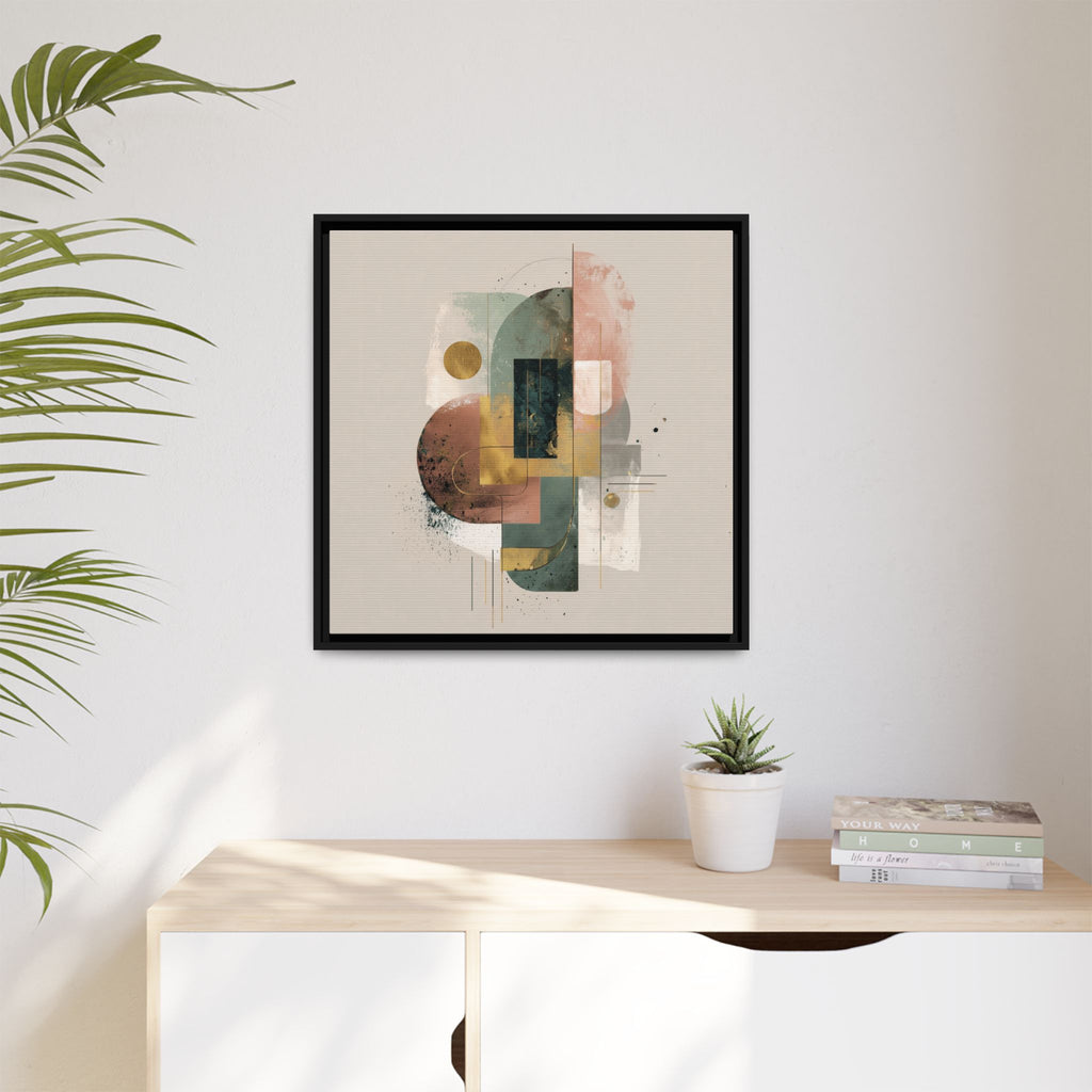 Organic Geometries: Fragmented Forms, Digital Abstract Composition, Layered Minimalist Art   |   Custom Orders Accepted