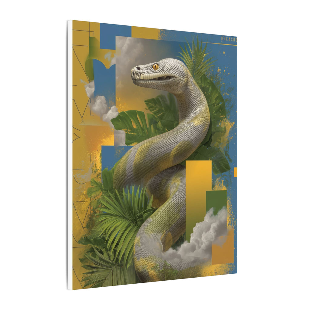 Serpent Geometry: Tropical Scales in Digital Art, Surreal Nature Composition   |    Custom Orders Available