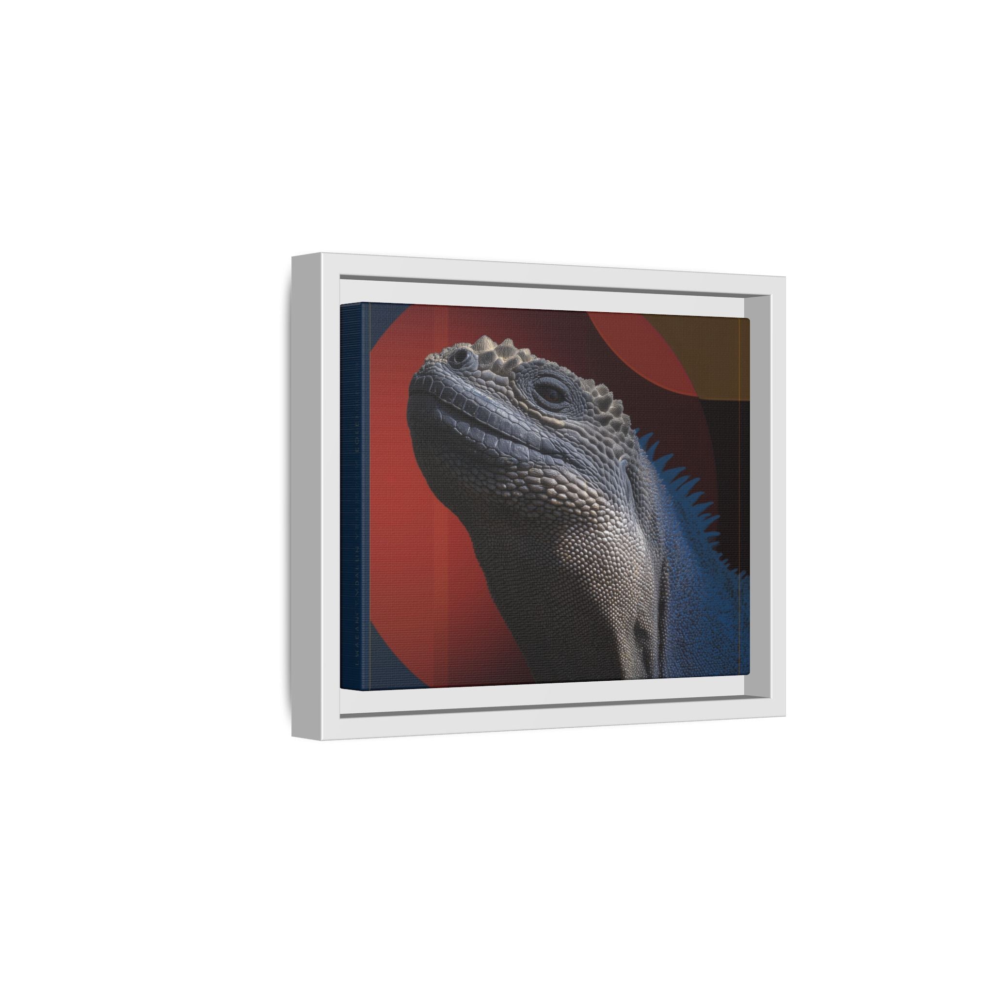 Scales of Antiquity: Prehistoric Reptilian Portrait, Abstract Geometric Composition   |    Custom Orders Available