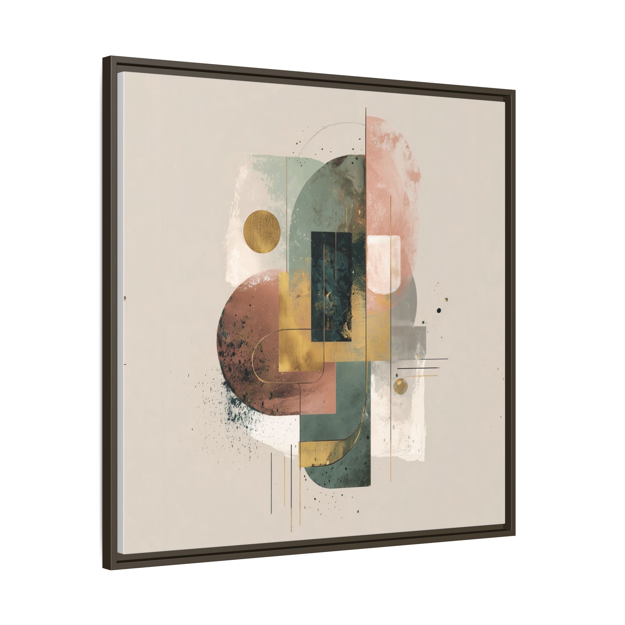 Organic Geometries: Fragmented Forms, Digital Abstract Composition, Layered Minimalist Art   |   Custom Orders Accepted