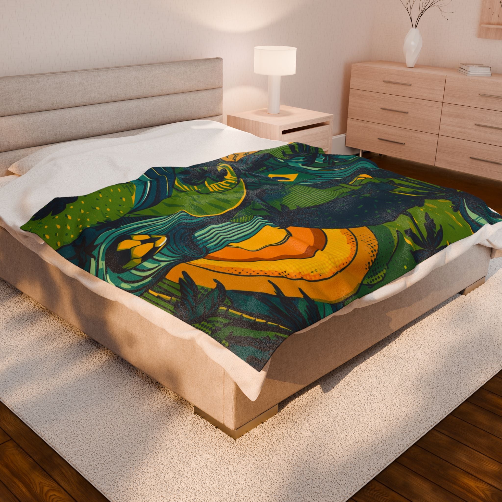 Brazil in Layers: Cultural Mosaic, Graphic Landscape Illustration   |   Custom Orders Accepted