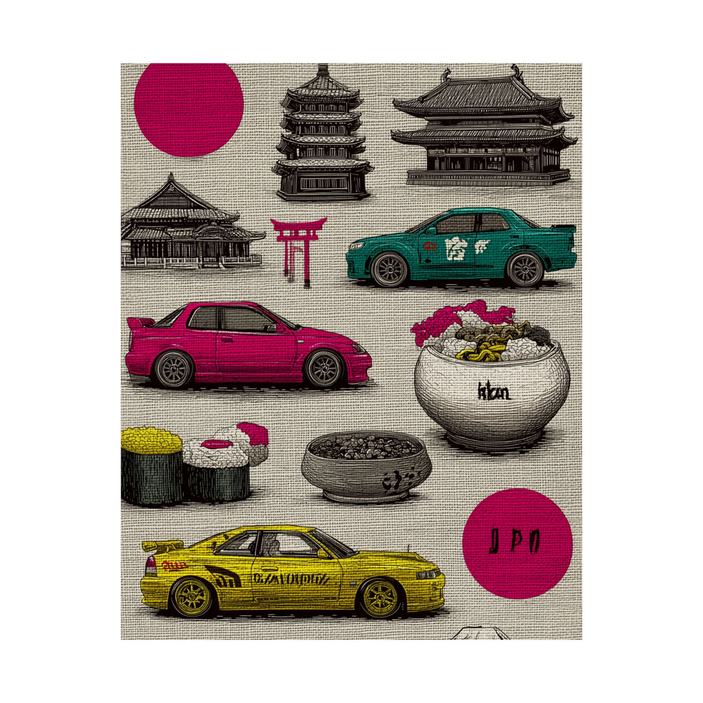 Japanese Culture Matte Vertical Car Skyline Nissan Posters, Wall Art for Home Decor, Gift for Car Enthusiasts, Unique Printable