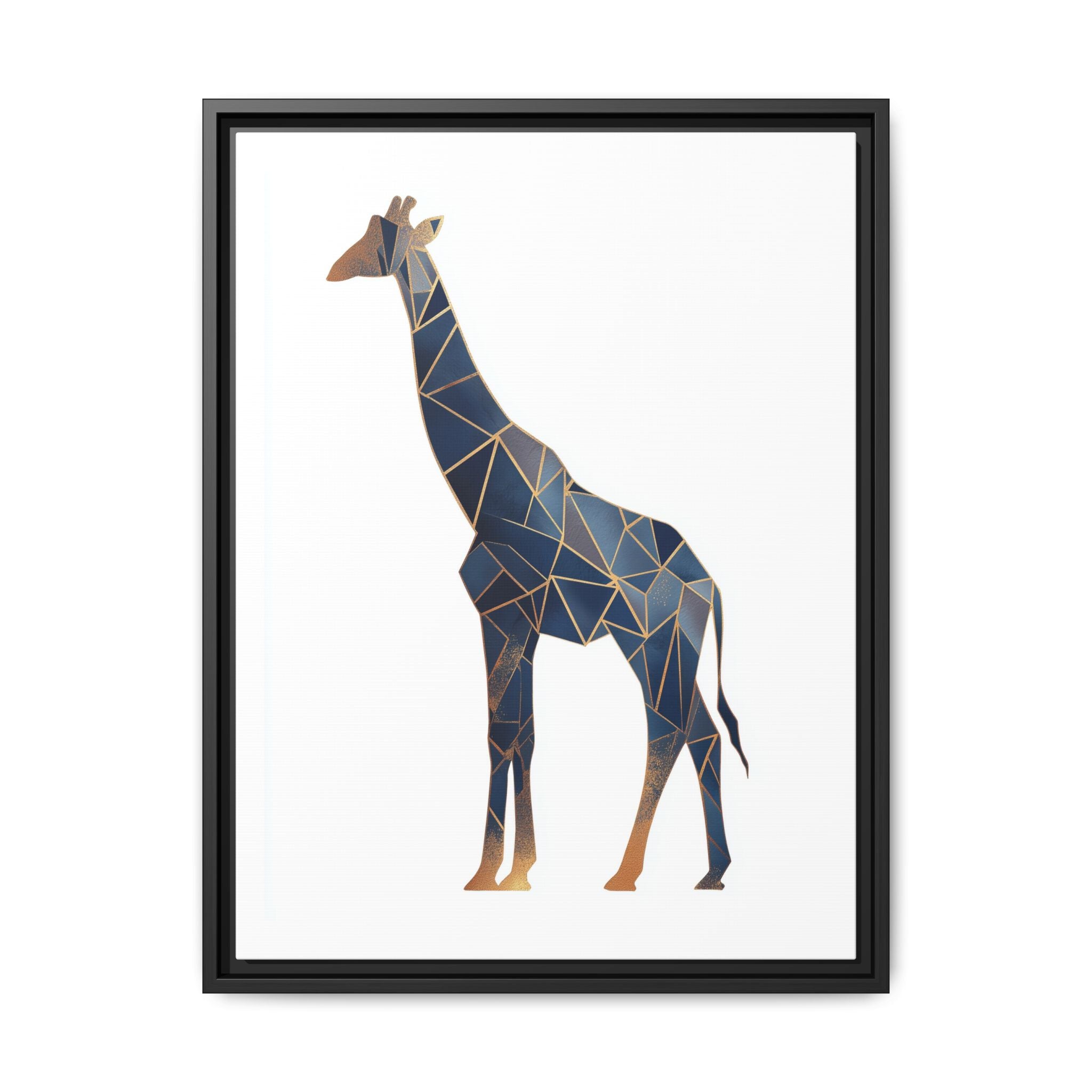 Geometric Giraffe: Modern Wildlife Art, Angular Minimalist Design   |  Personalized & Custom Orders Available