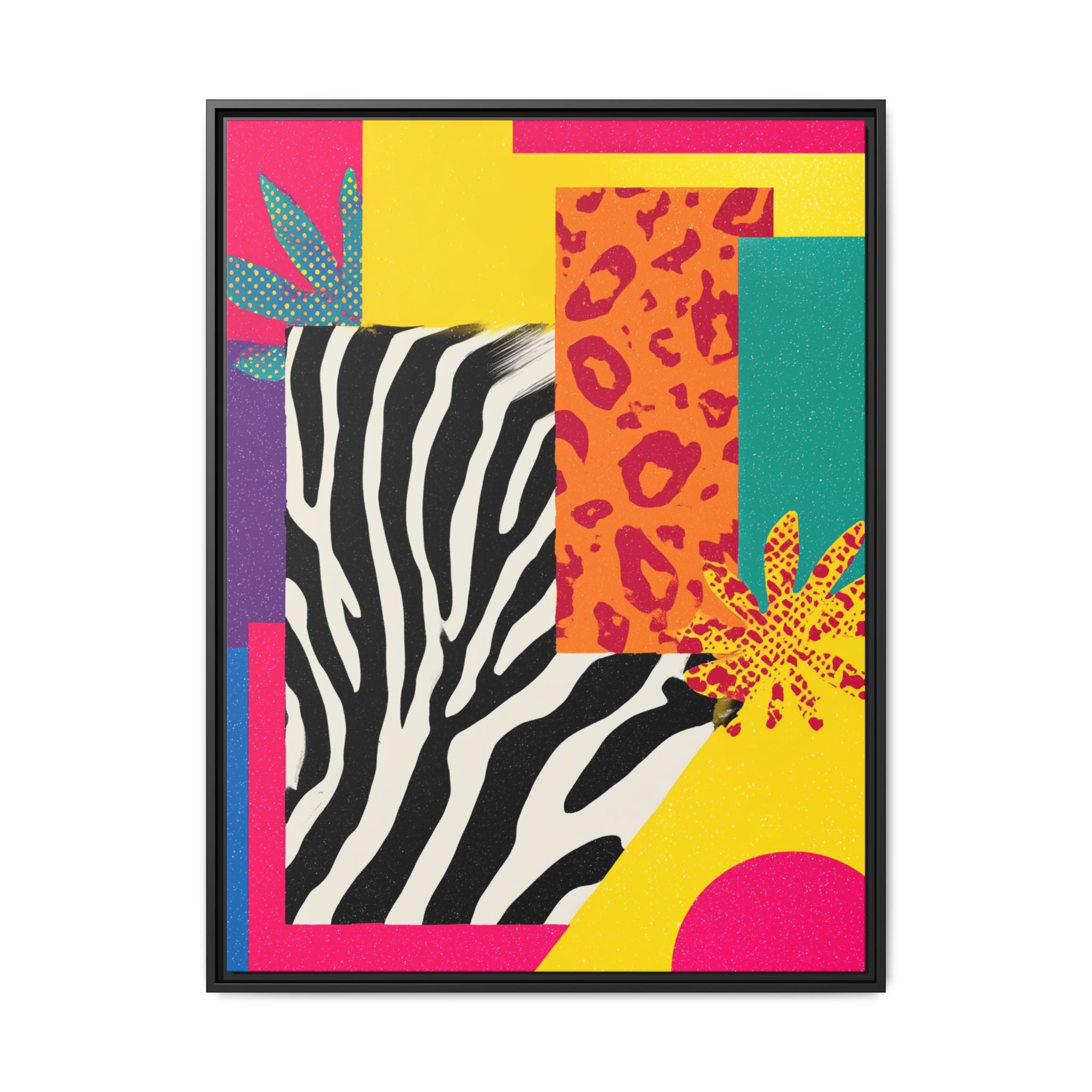 Vibrant Framed Art Print, Colorful Wall Decor, Modern Home Art, Statement Piece for Living Room, Unique Gift, Boho Decor